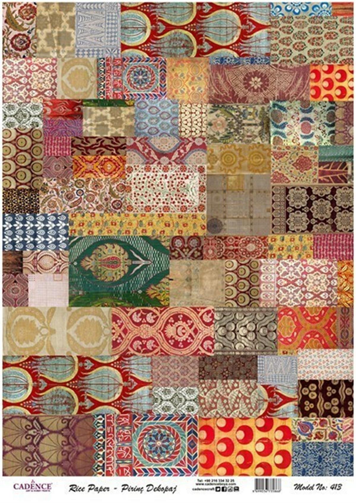 Рисовая бумага Cadence, модель 413, 30x42