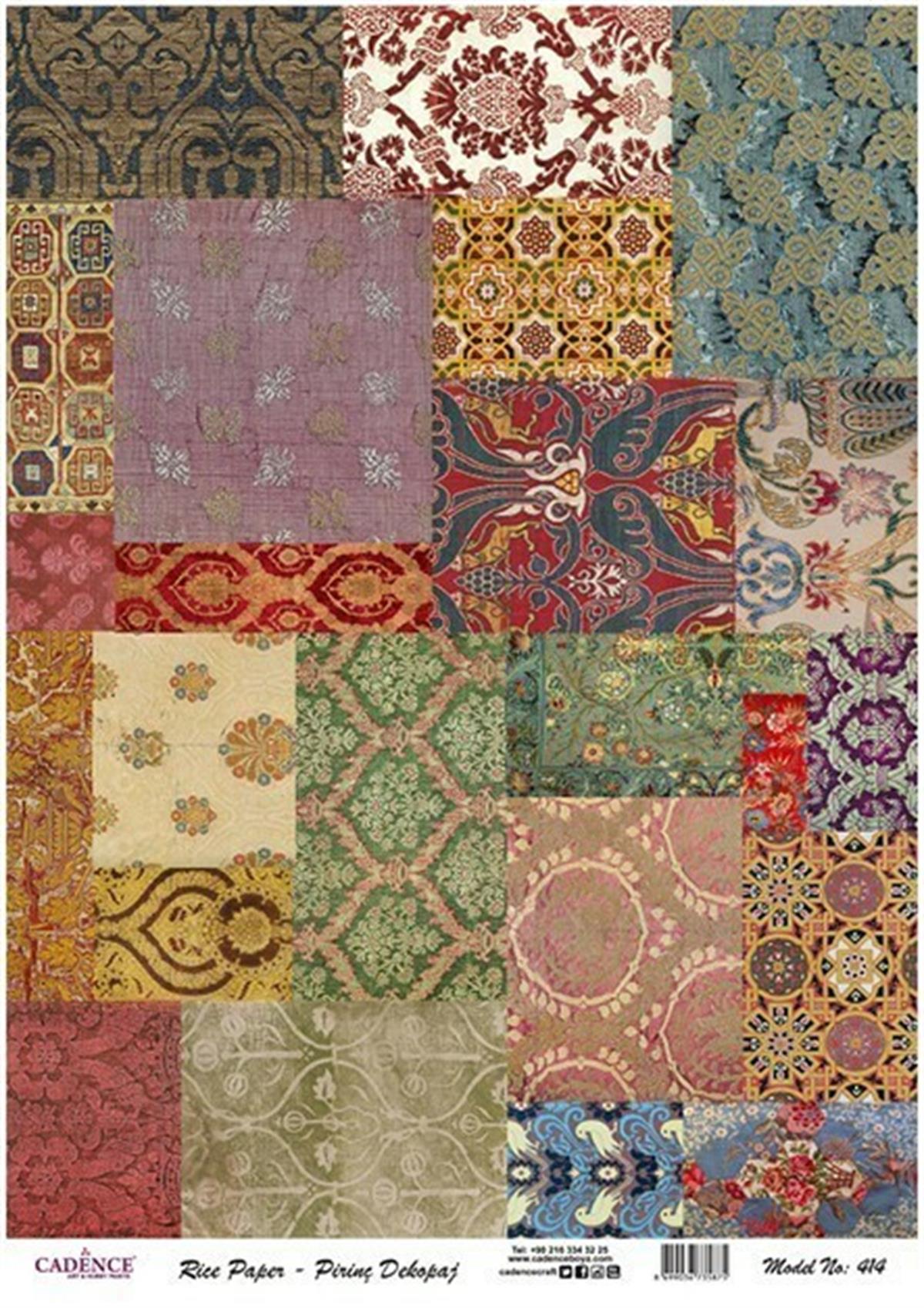 Рисовая бумага Cadence, модель 414, 30x42