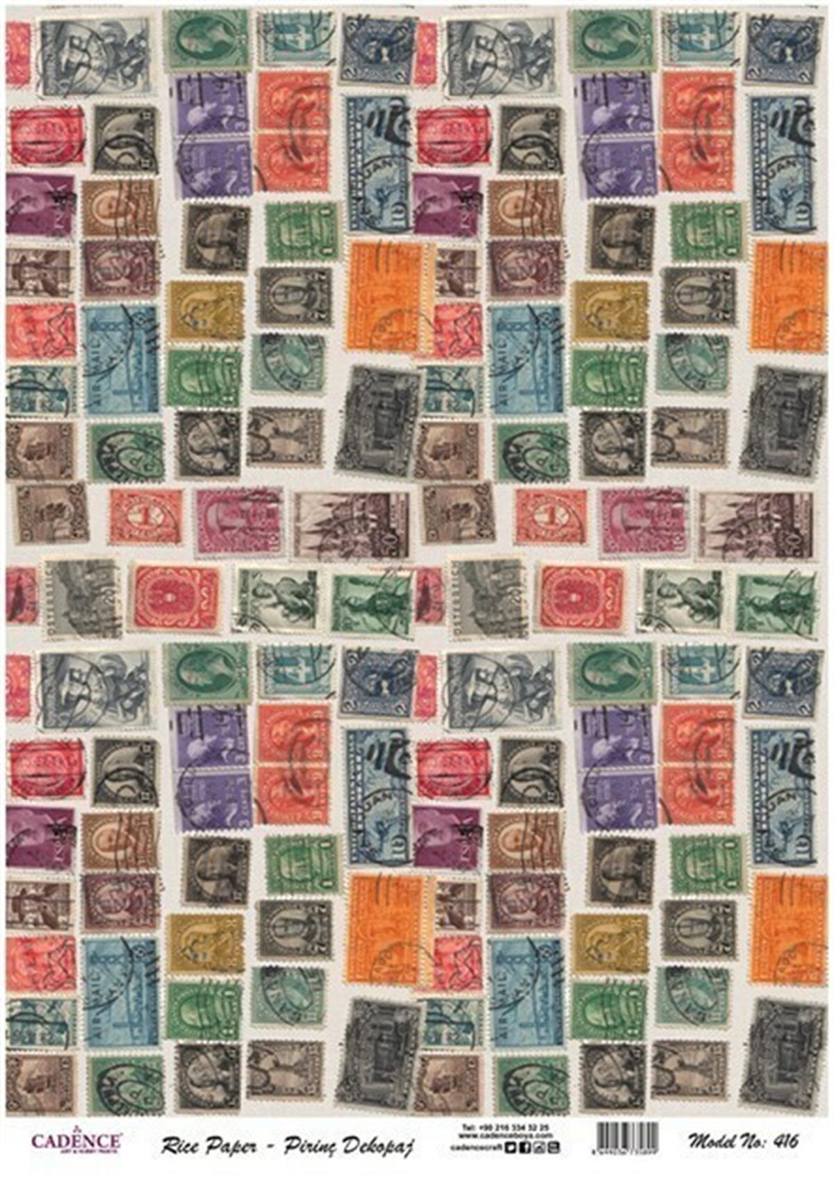 Рисовая бумага Cadence, модель 416, 30x42