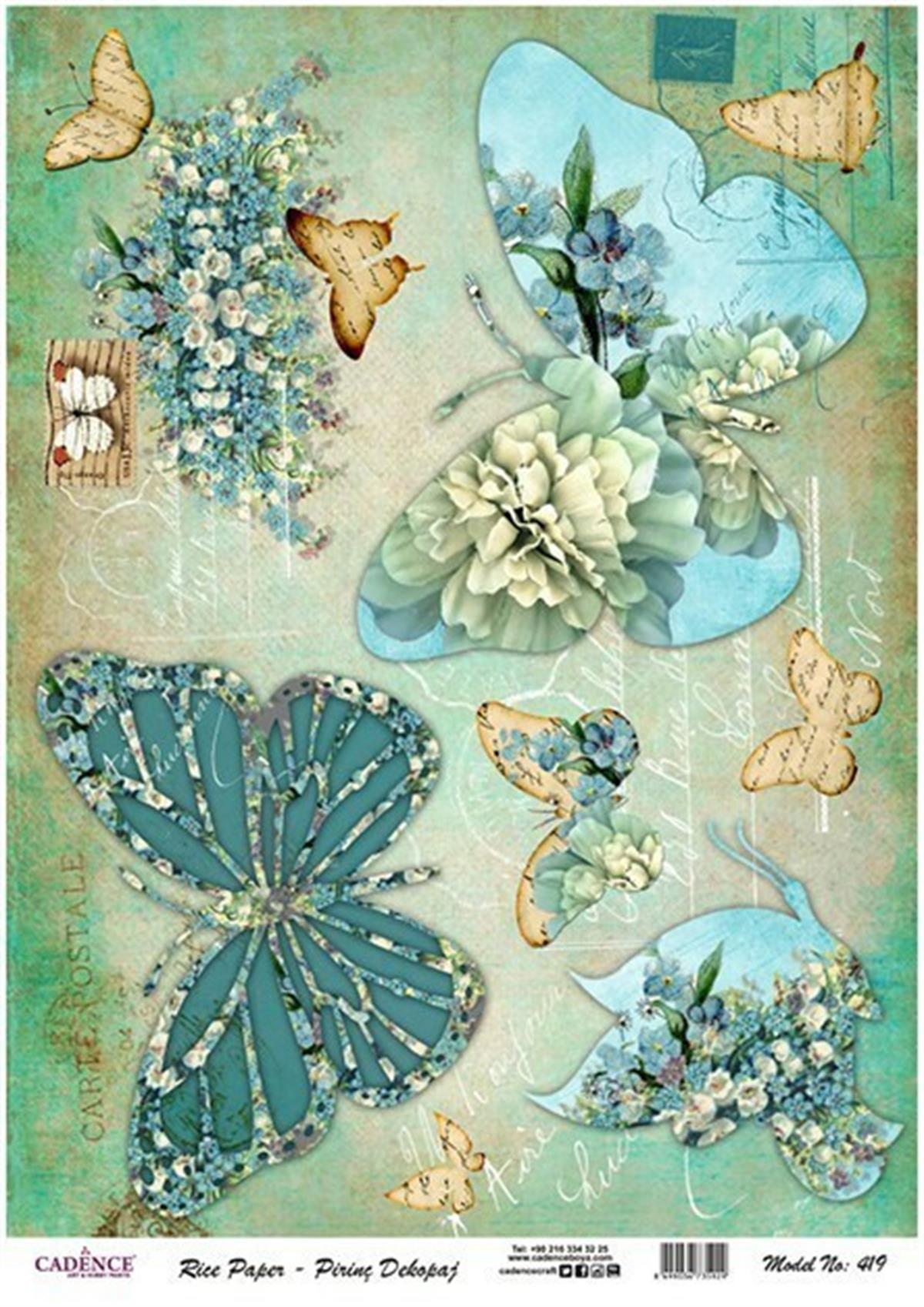 Модель рисовой бумаги Cadence 419 30x42
