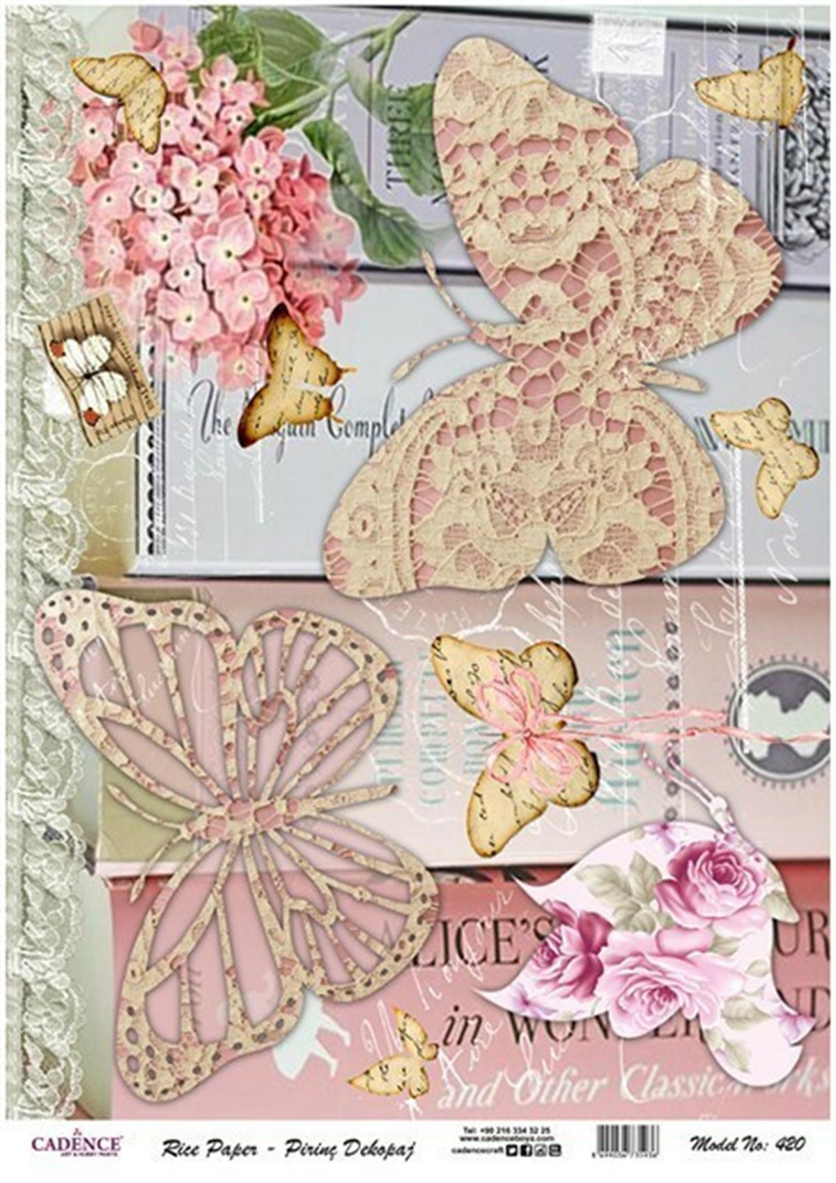 Рисовая бумага Cadence, модель 420, 30x42