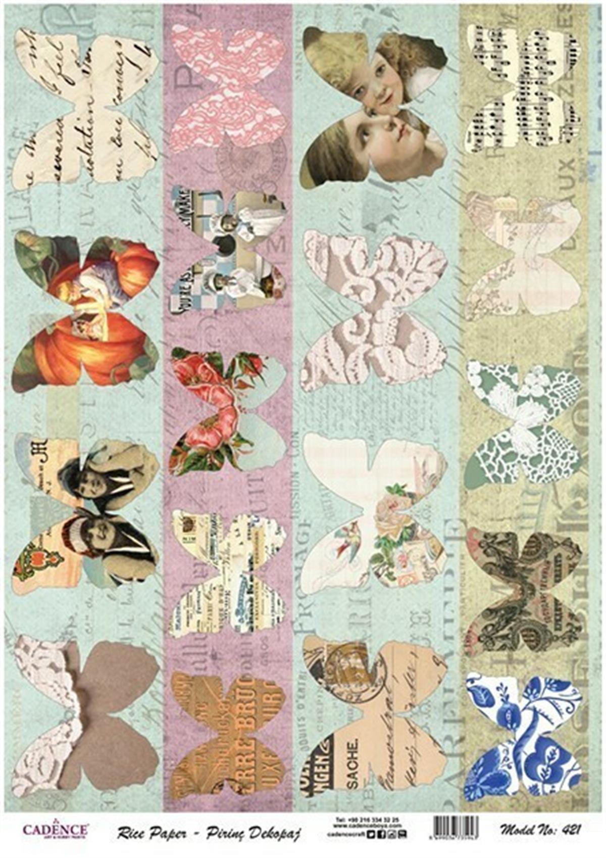 Рисовая бумага Cadence, модель 421, 30x42