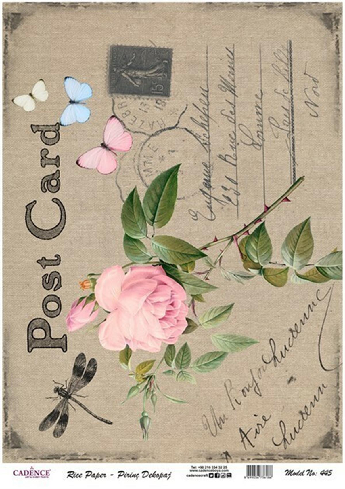 Рисовая бумага Cadence, модель 445, 30x42