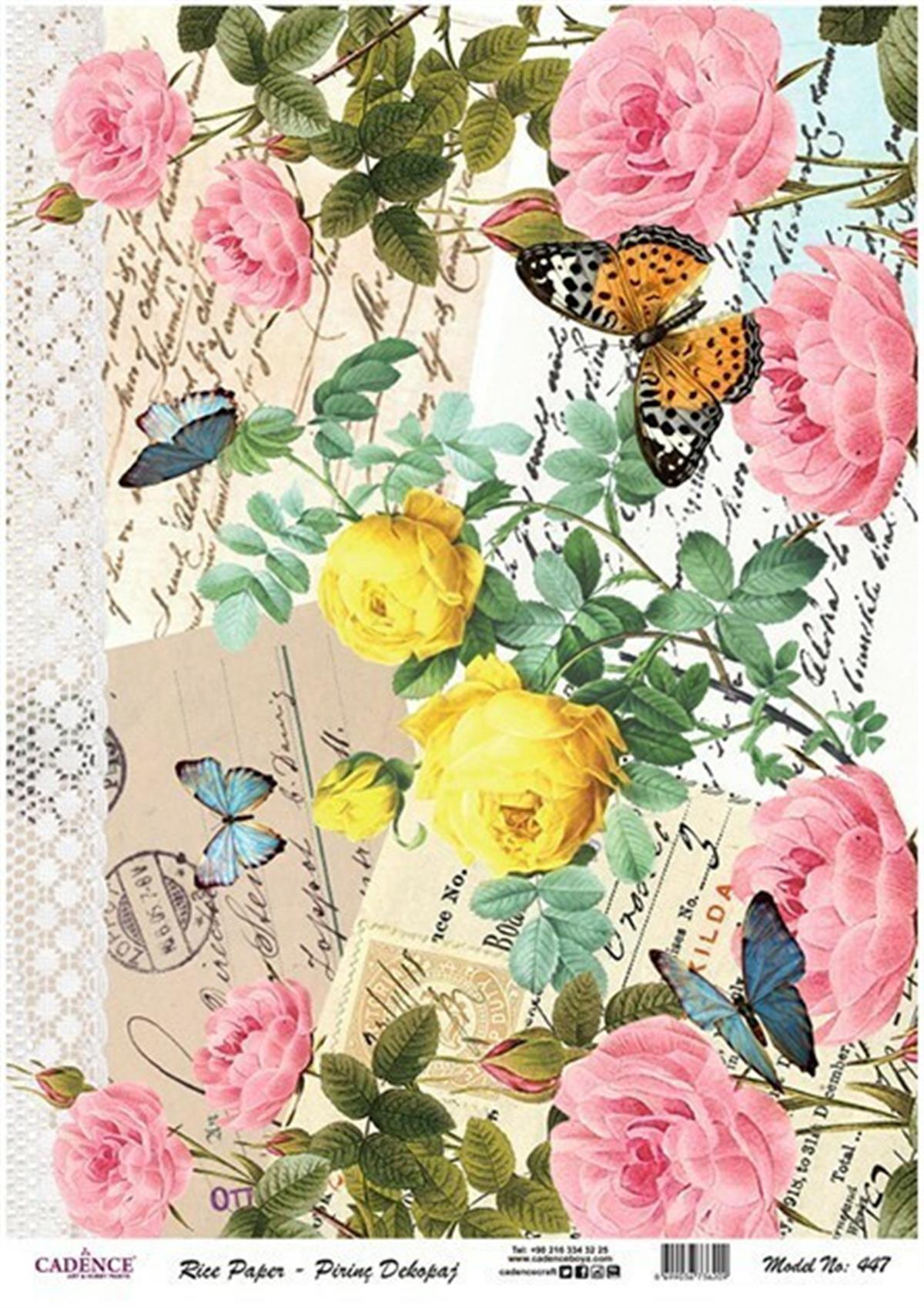 Рисовая бумага Cadence, модель 447, 30x42