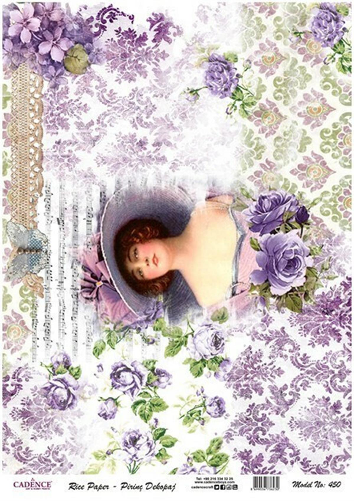 Рисовая бумага Cadence, модель 450, 30x42