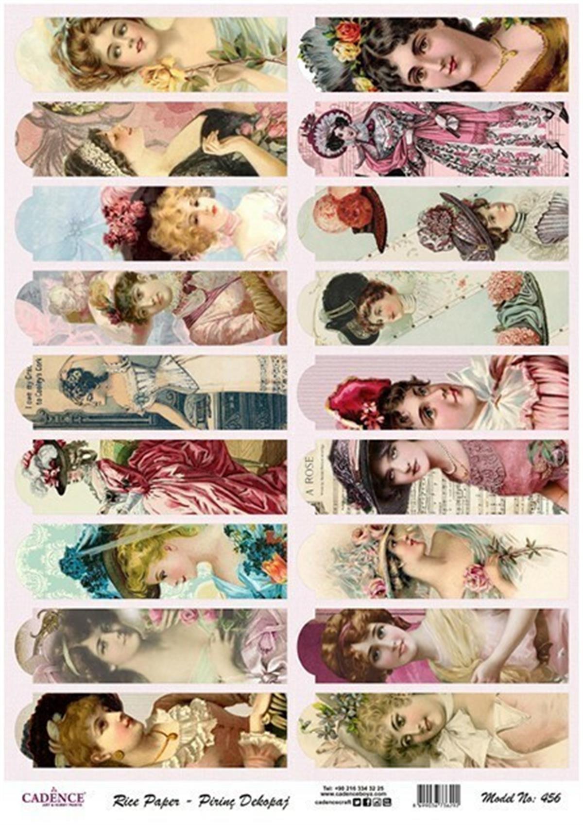 Рисовая бумага Cadence, модель 456, 30x42