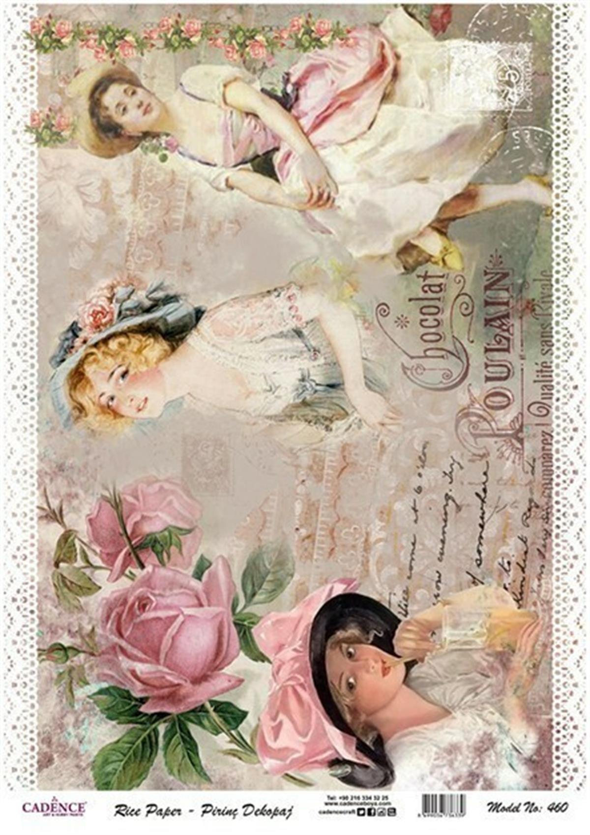 Рисовая бумага Cadence, модель 460, 30x42