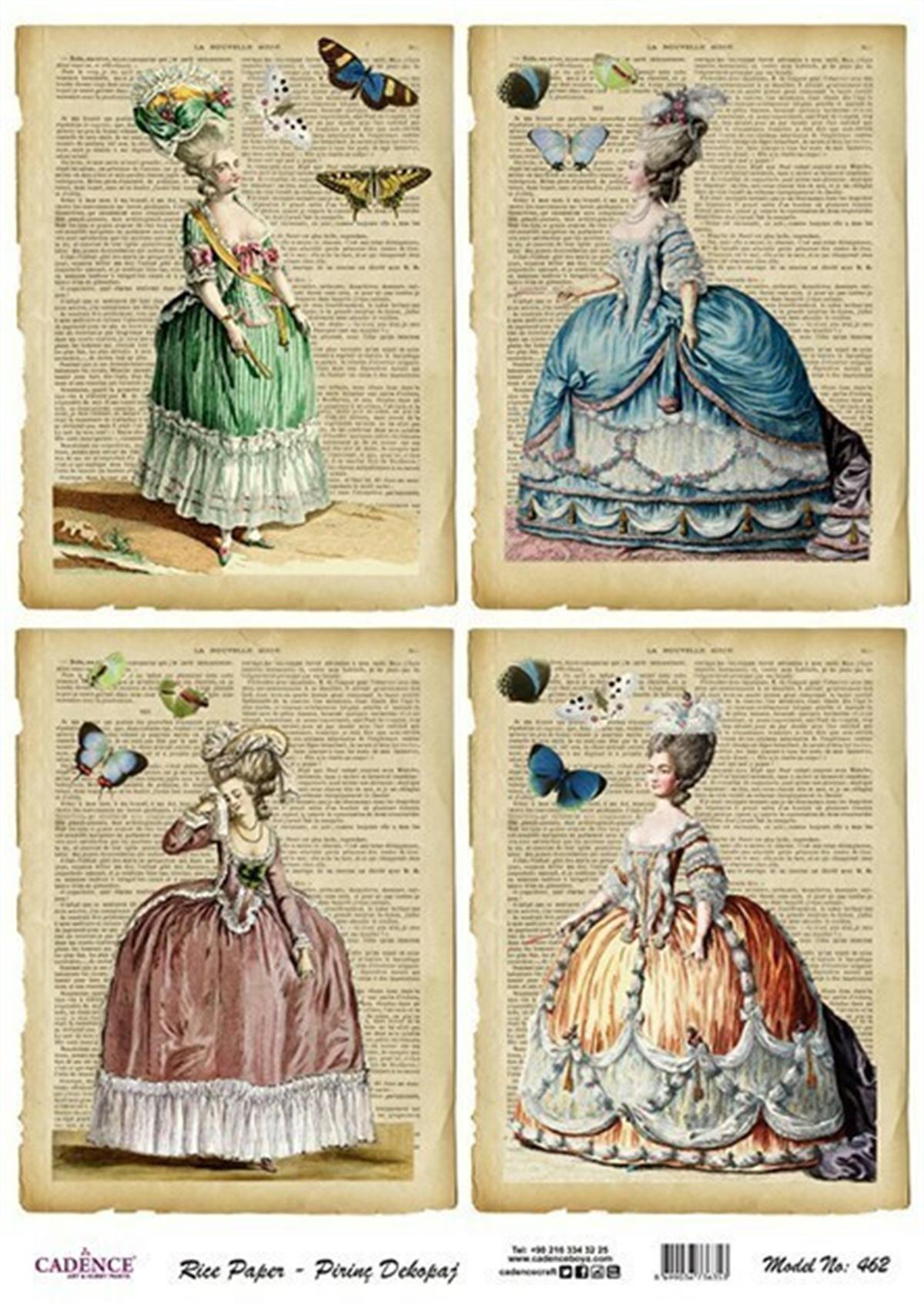 Рисовая бумага Cadence, модель 462, 30x42