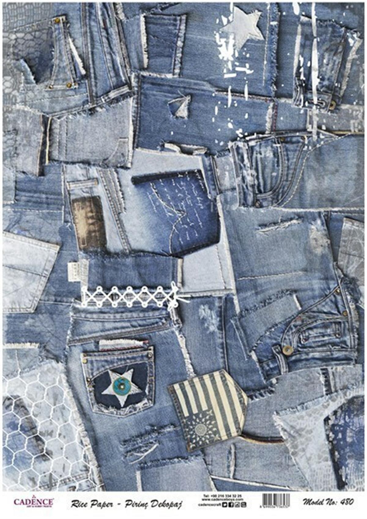 إيقاع ورق الأرز موديل 480 30x42