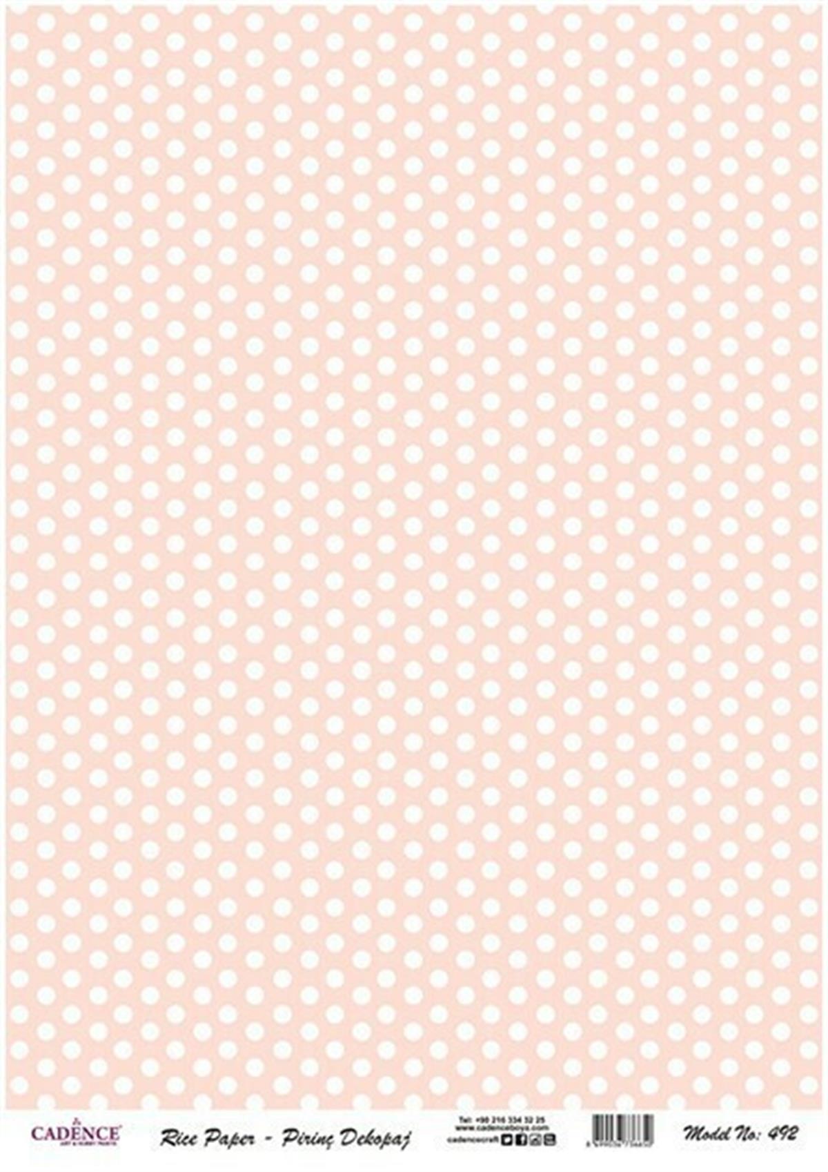 إيقاع ورق الأرز موديل 492 30x42