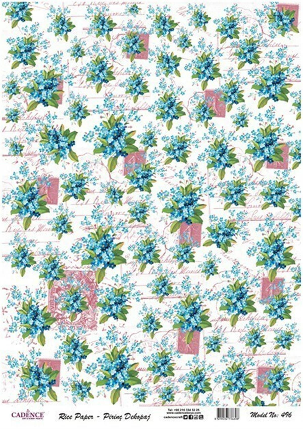 إيقاع ورق الأرز موديل 496 30x42