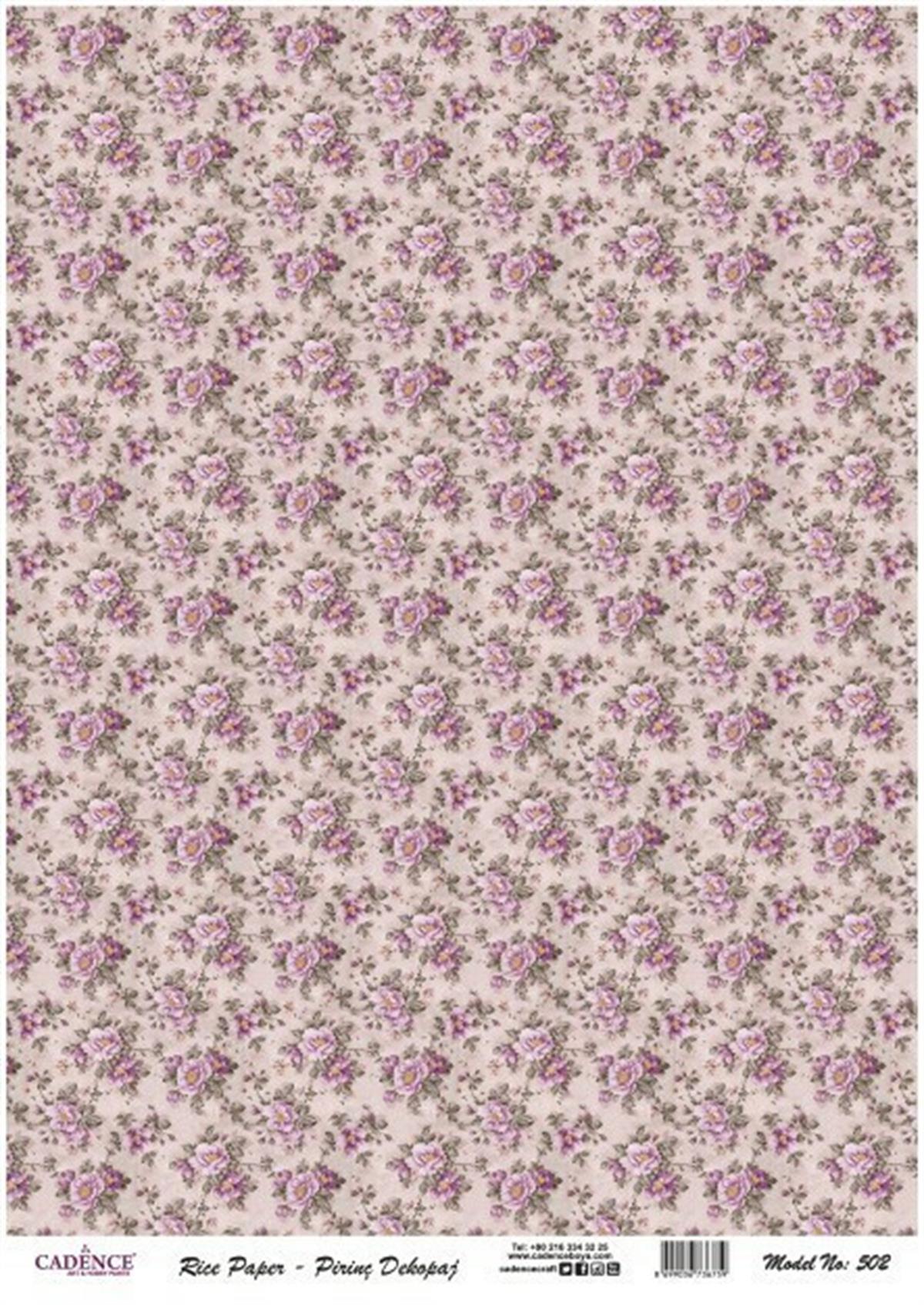 إيقاع ورق الأرز موديل 502 30x42