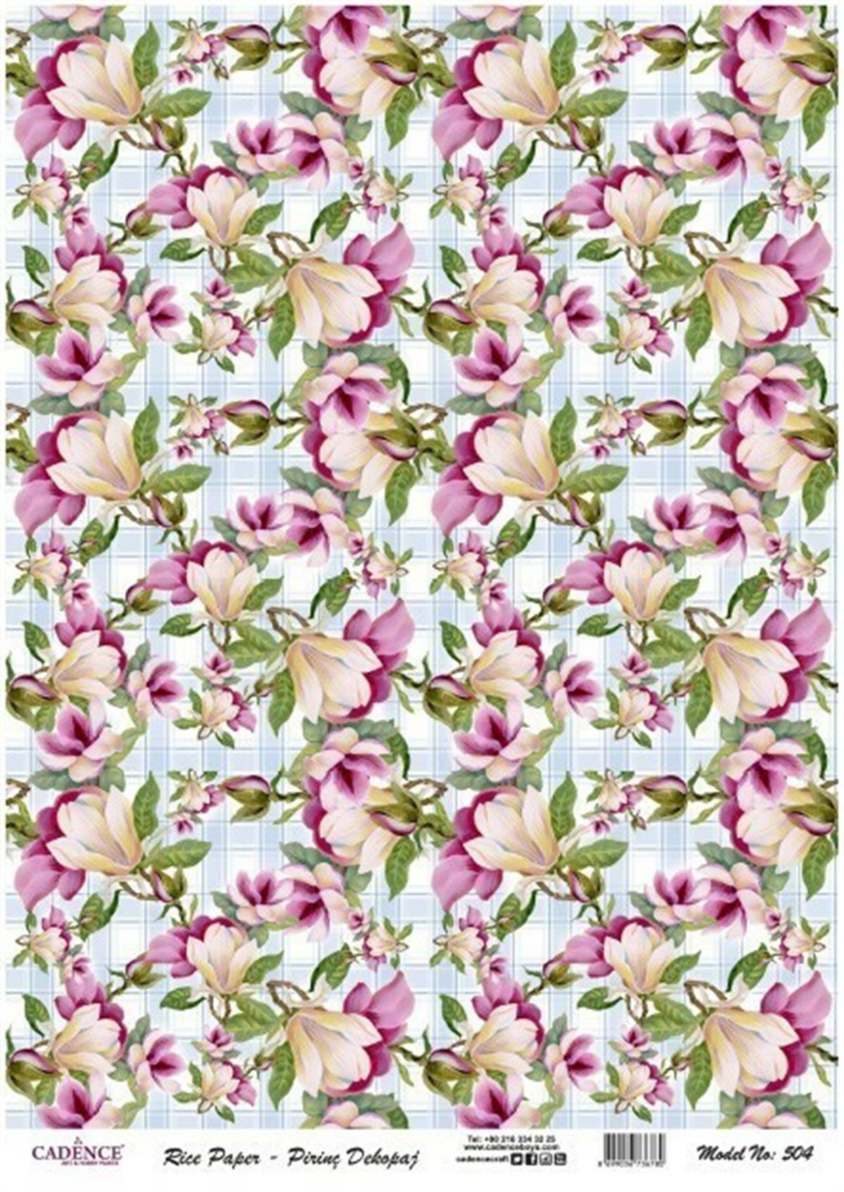 إيقاع ورق الأرز موديل 504 30x42