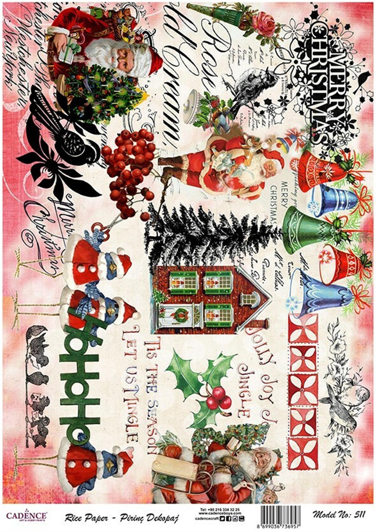 إيقاع ورق الأرز موديل 511 30x42