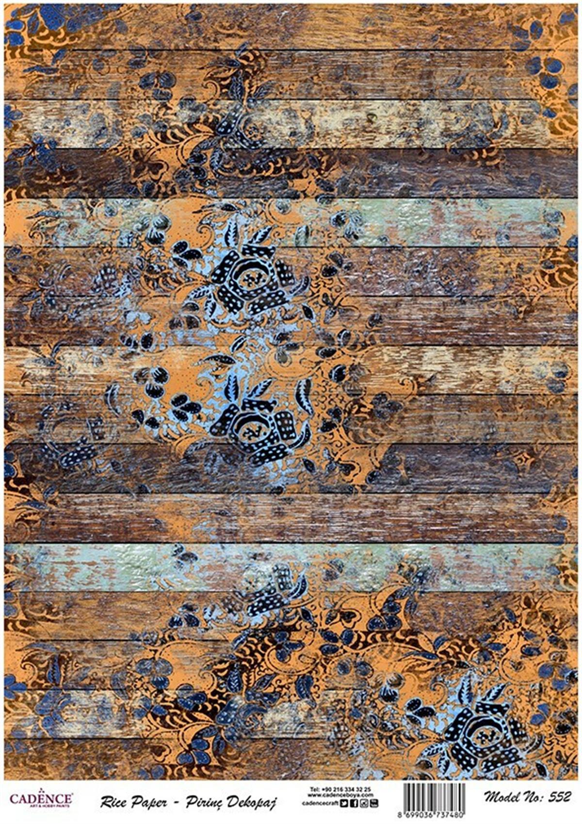 إيقاع ورق الأرز موديل 552 30x42