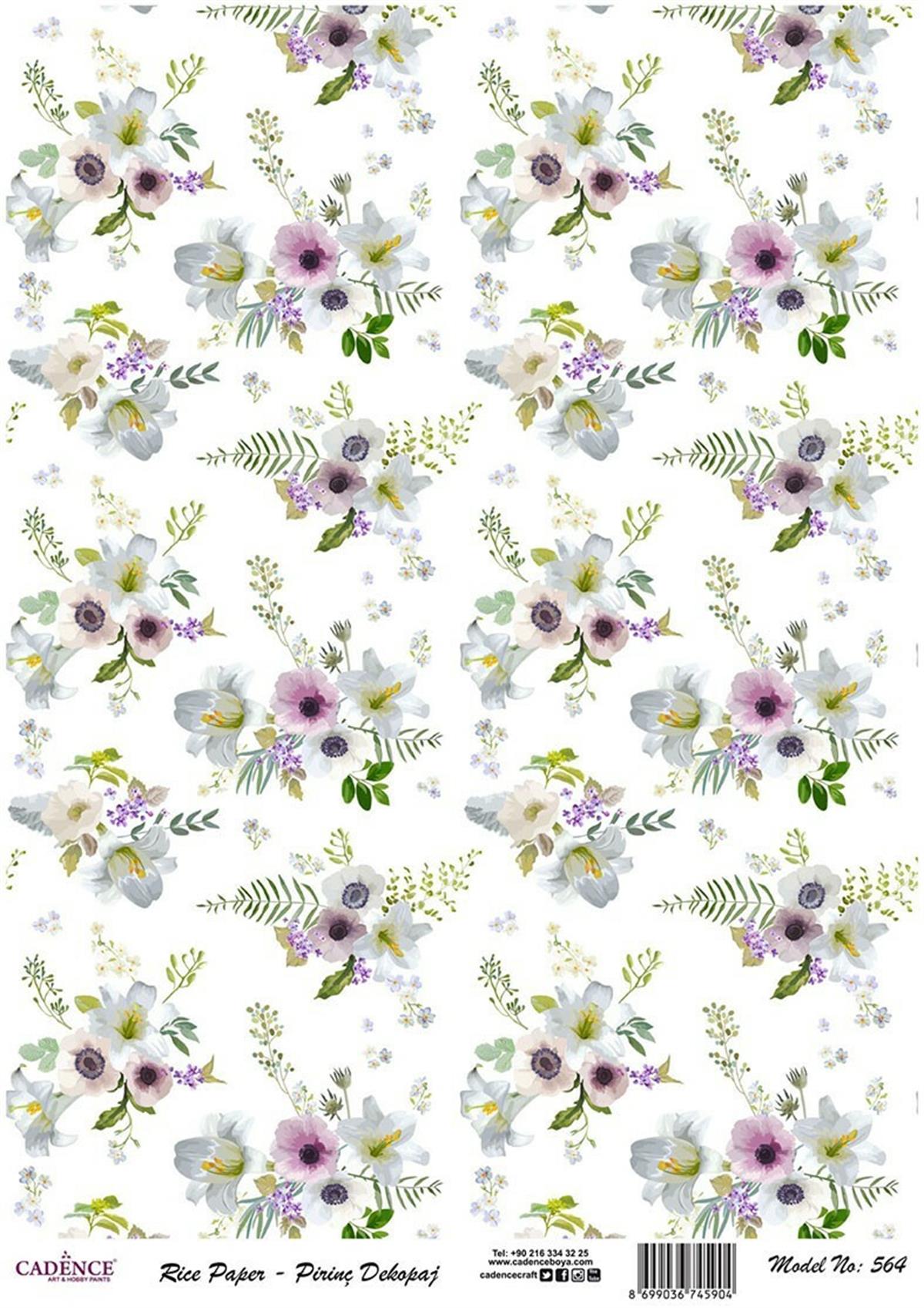 إيقاع ورق الأرز موديل 564 30x42