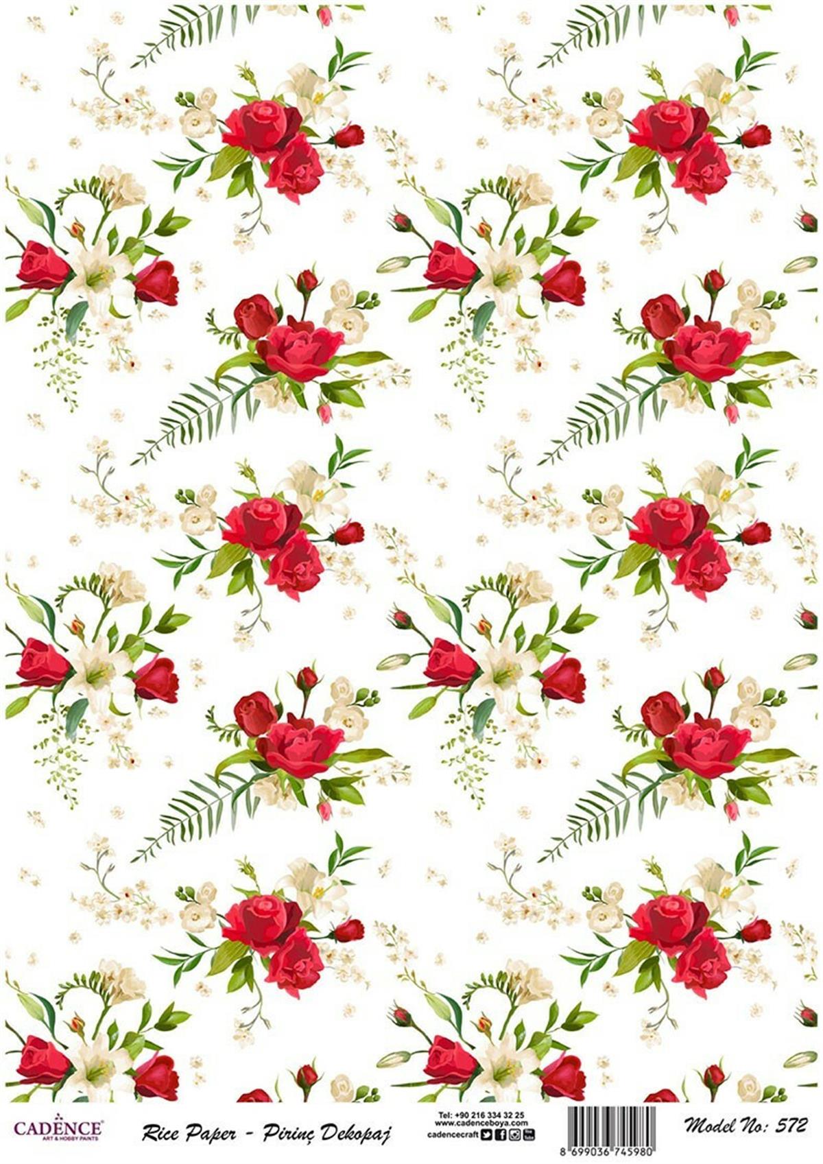 إيقاع ورق الأرز موديل 572 30x42