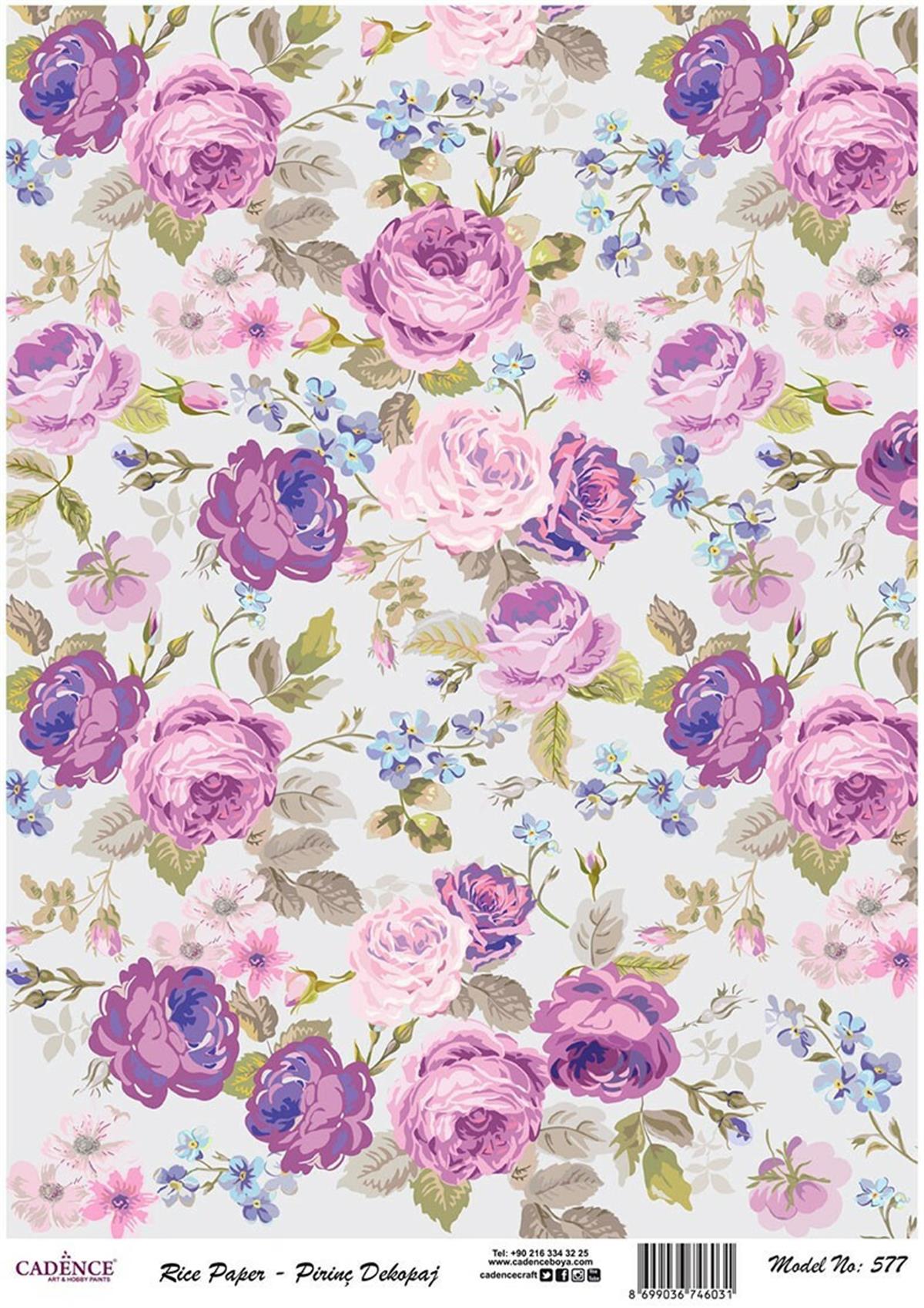 إيقاع ورق الأرز موديل 577 30x42