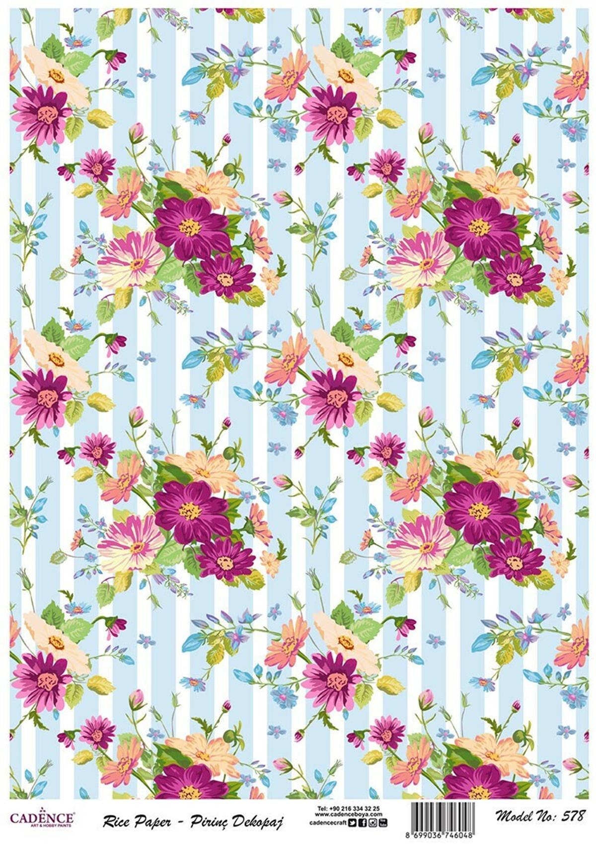 إيقاع ورق الأرز موديل 578 30x42