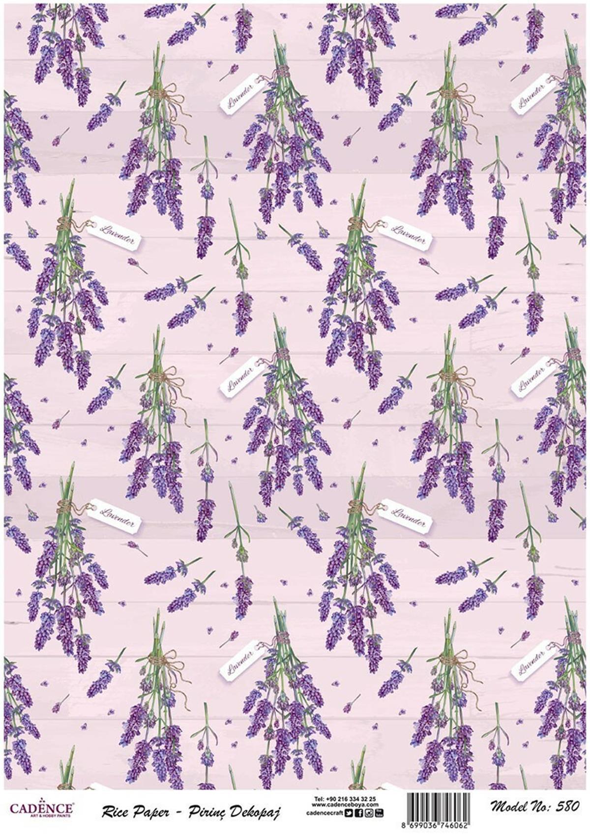 إيقاع ورق الأرز موديل 580 30x42