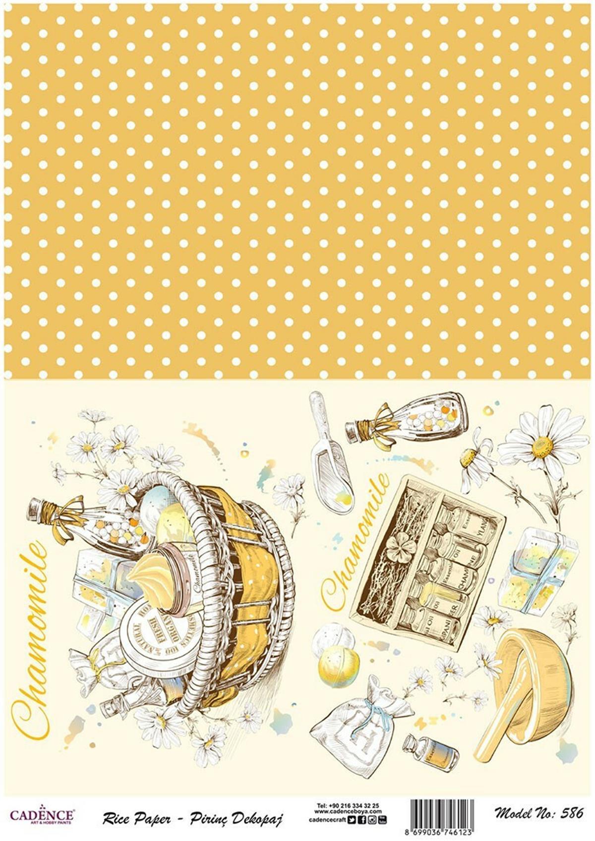 إيقاع ورق الأرز موديل 586 30x42