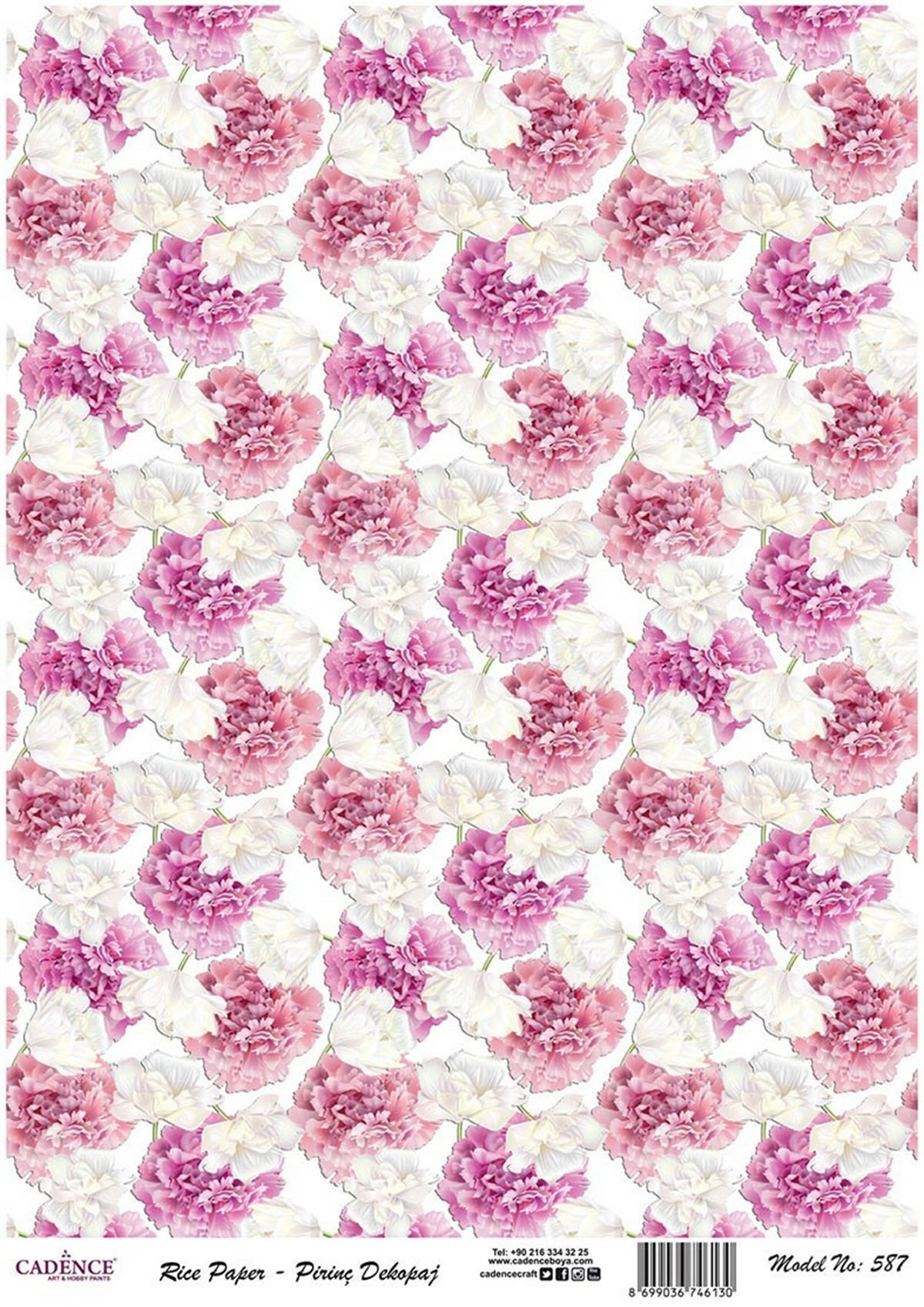 إيقاع ورق الأرز موديل 587 30x42