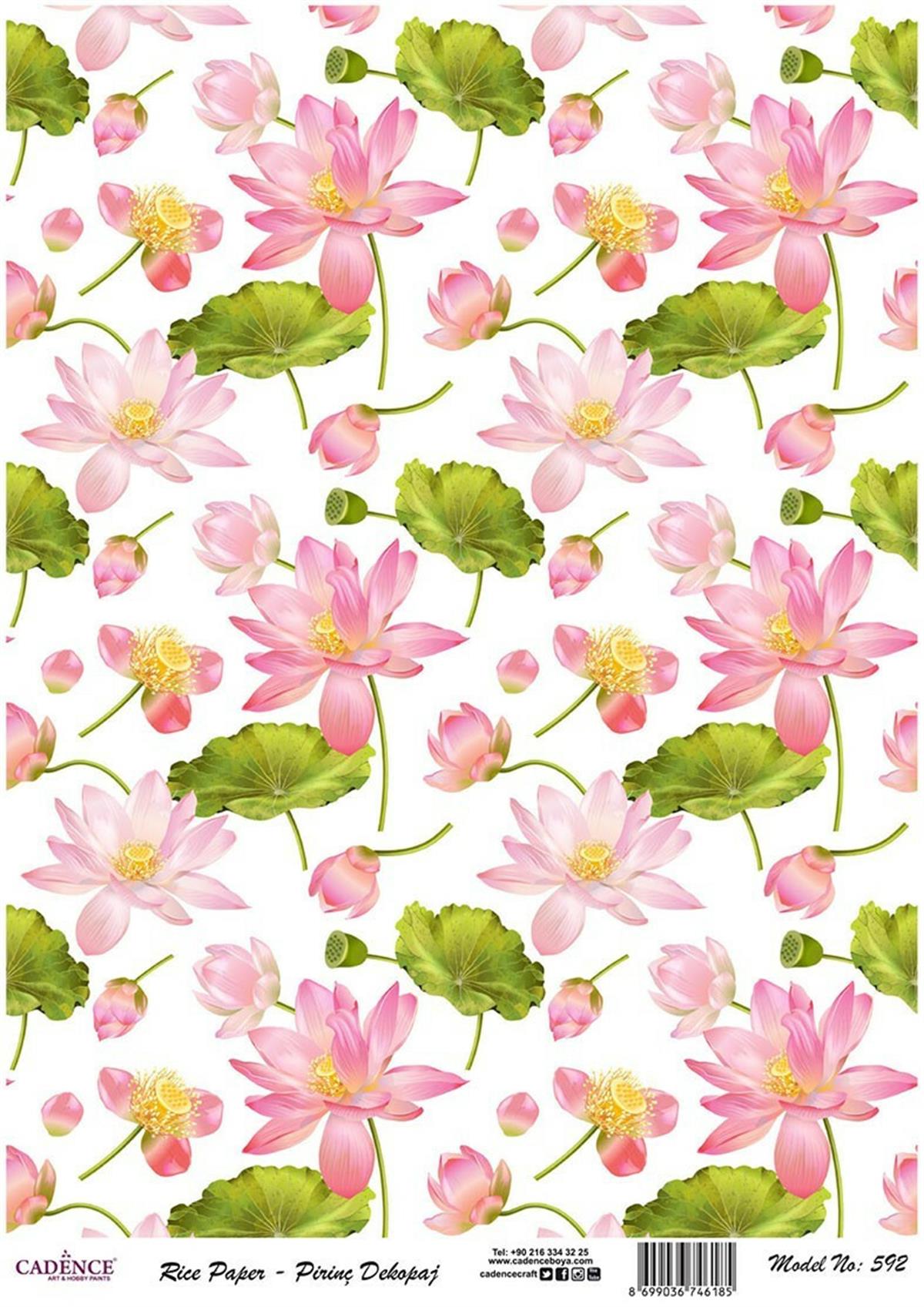 إيقاع ورق الأرز موديل 592 30x42