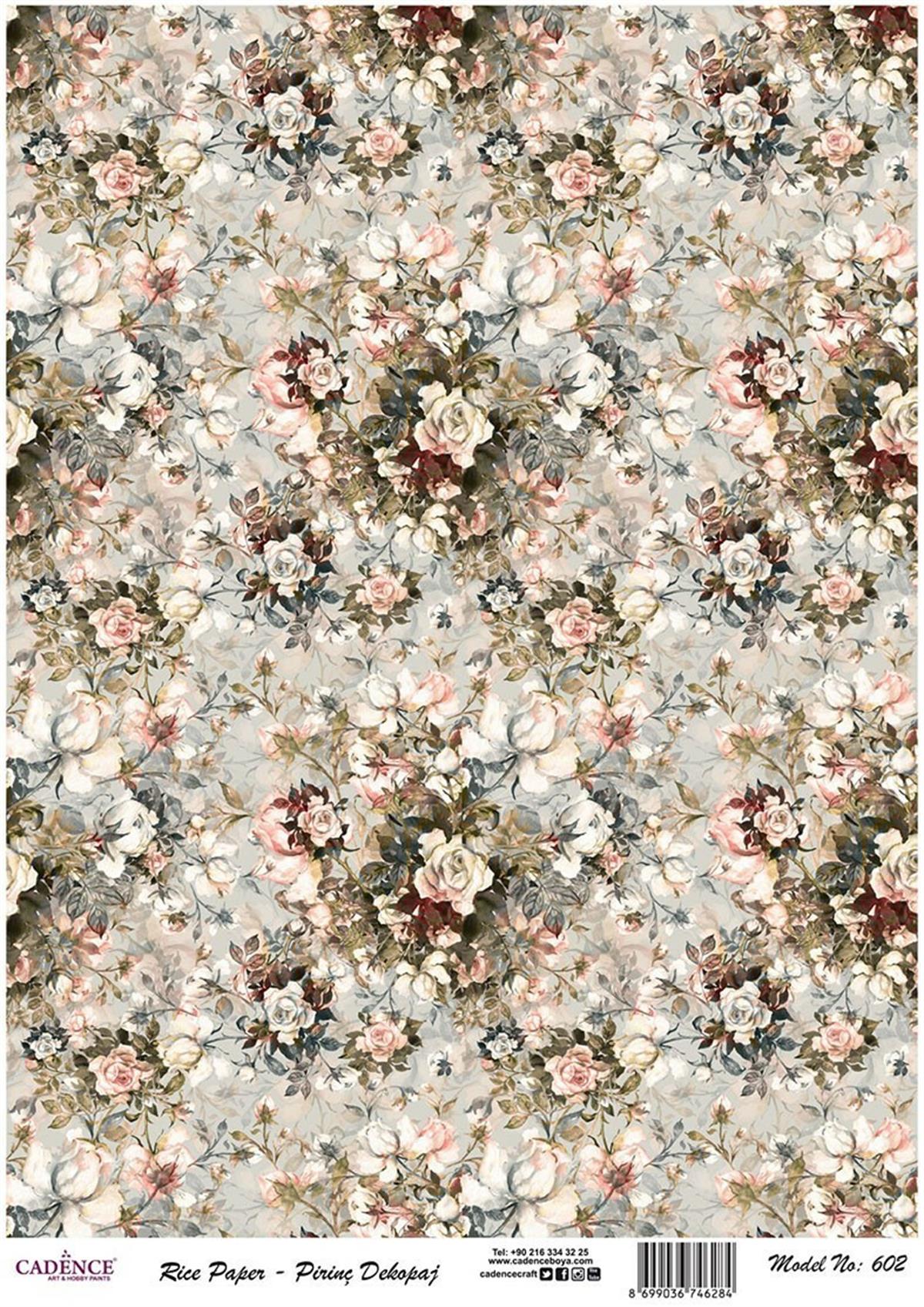 إيقاع ورق الأرز موديل 602 30x42