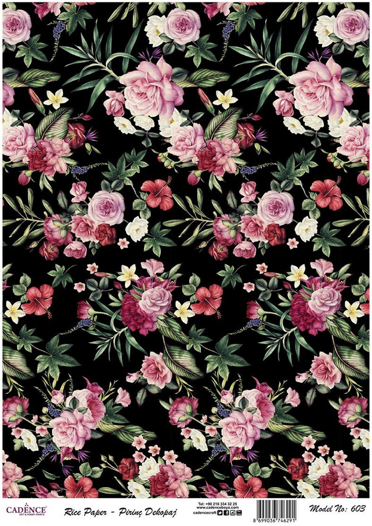 Рисовая бумага Cadence, модель 603, 30x42