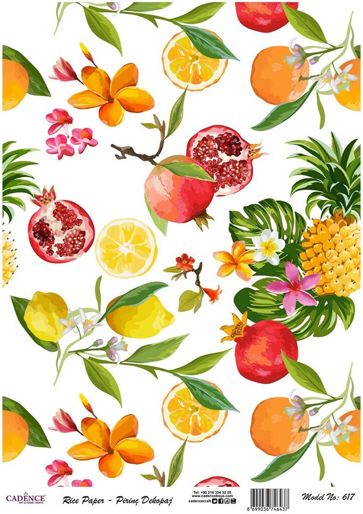 Рисовая бумага Cadence, модель 617, 30x42