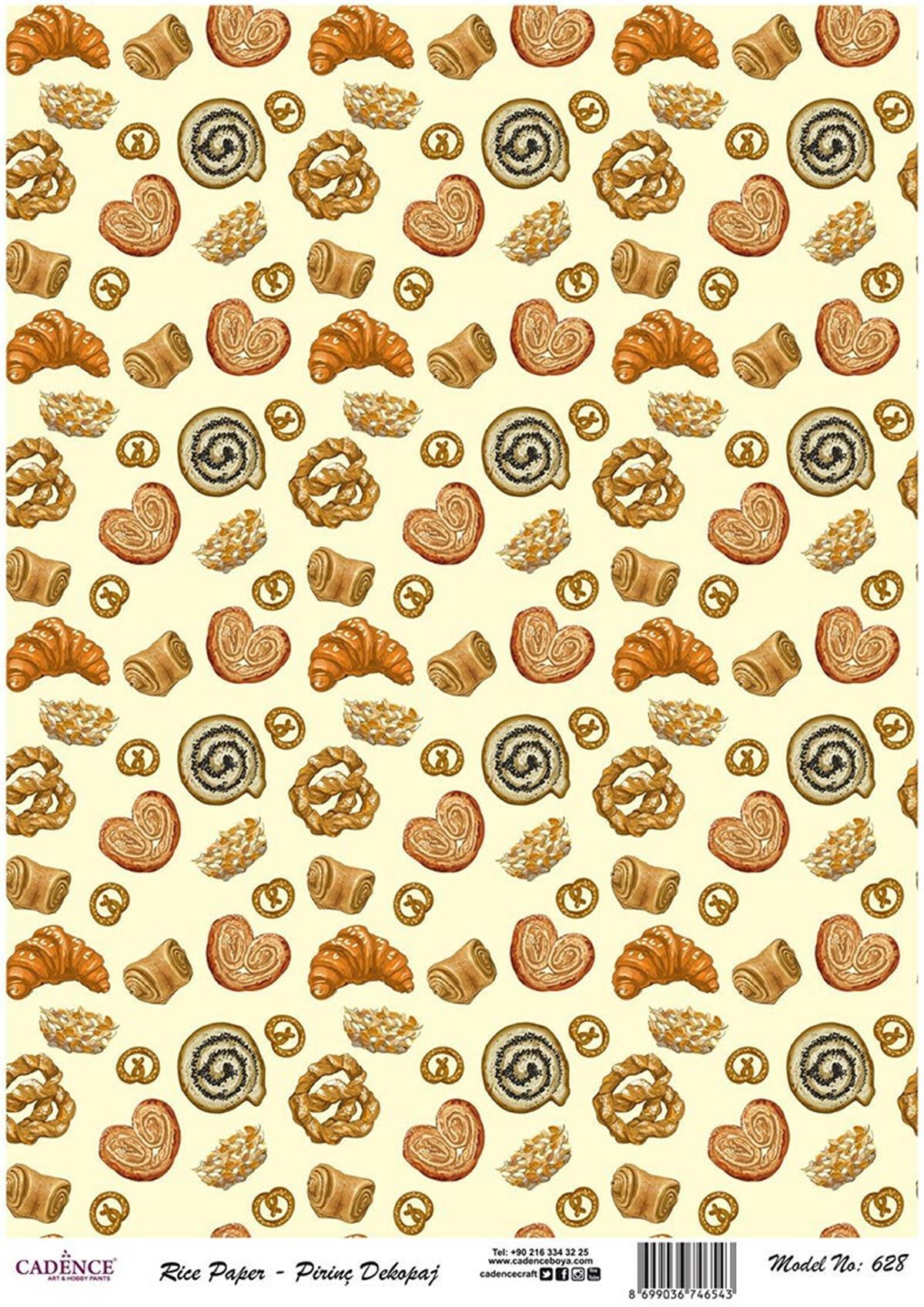 إيقاع ورق الأرز موديل 628 30x42