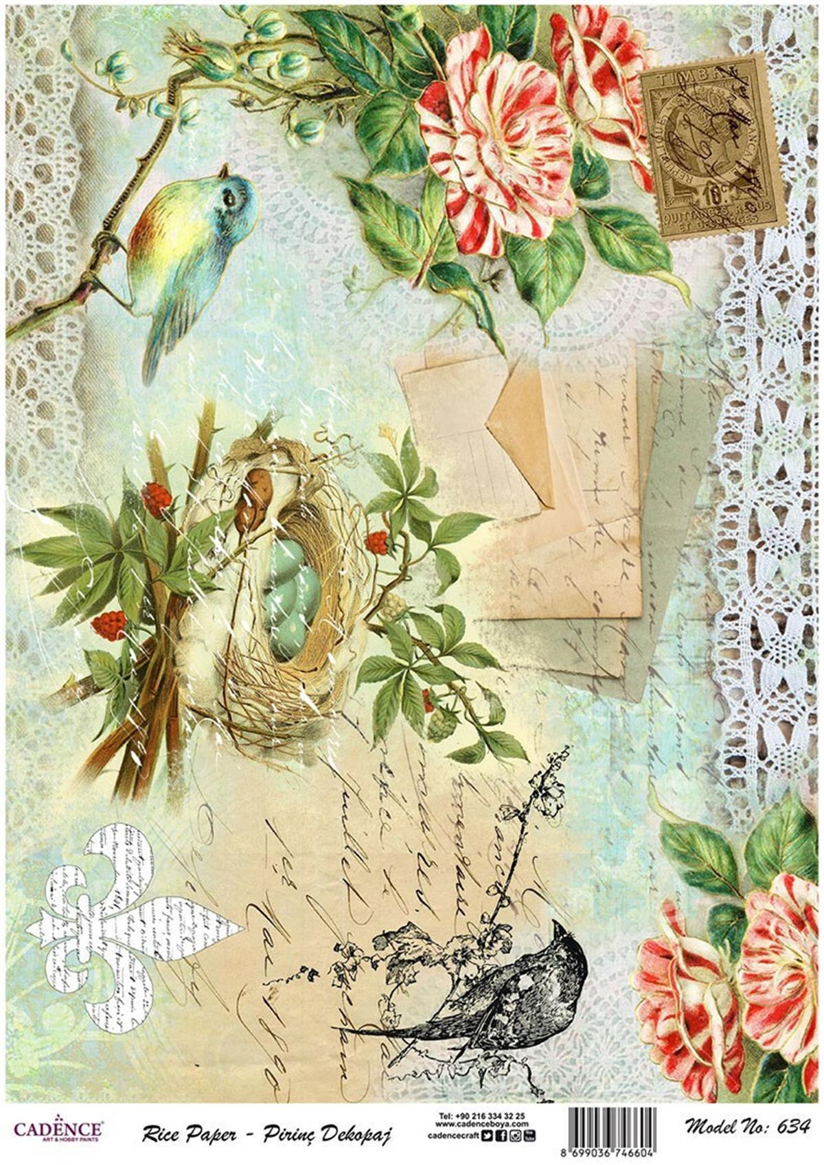 Рисовая бумага Cadence, модель 634, 30x42