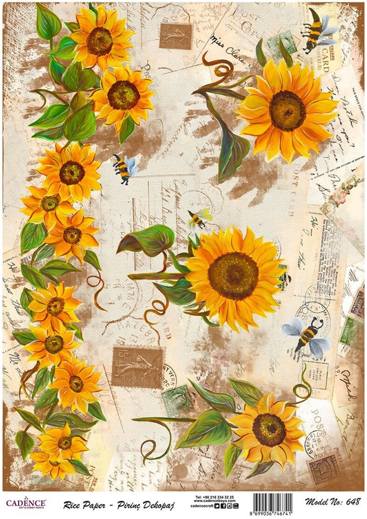 Рисовая бумага Cadence, модель 648, 30x42