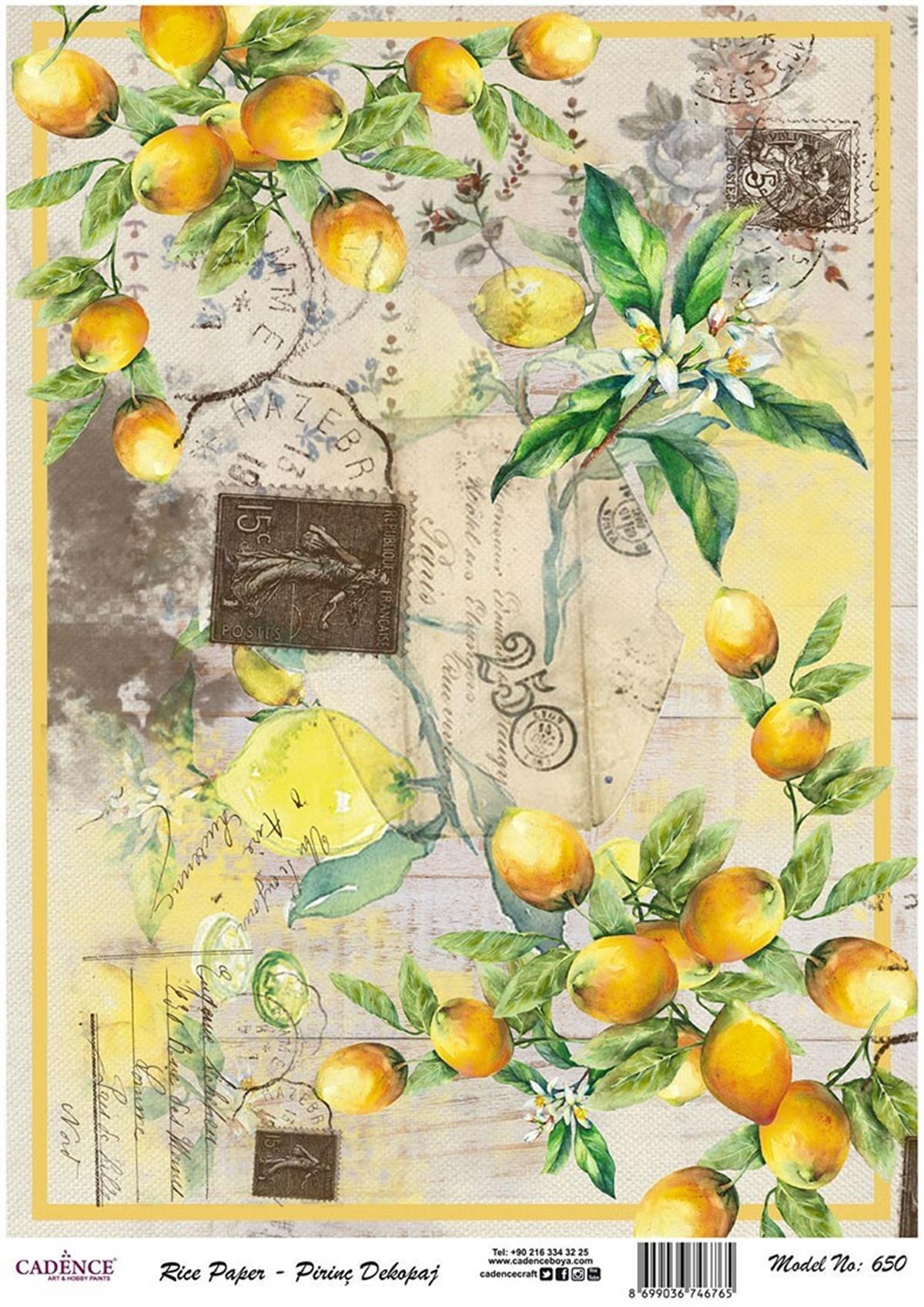 Рисовая бумага Cadence, модель 650, 30x42