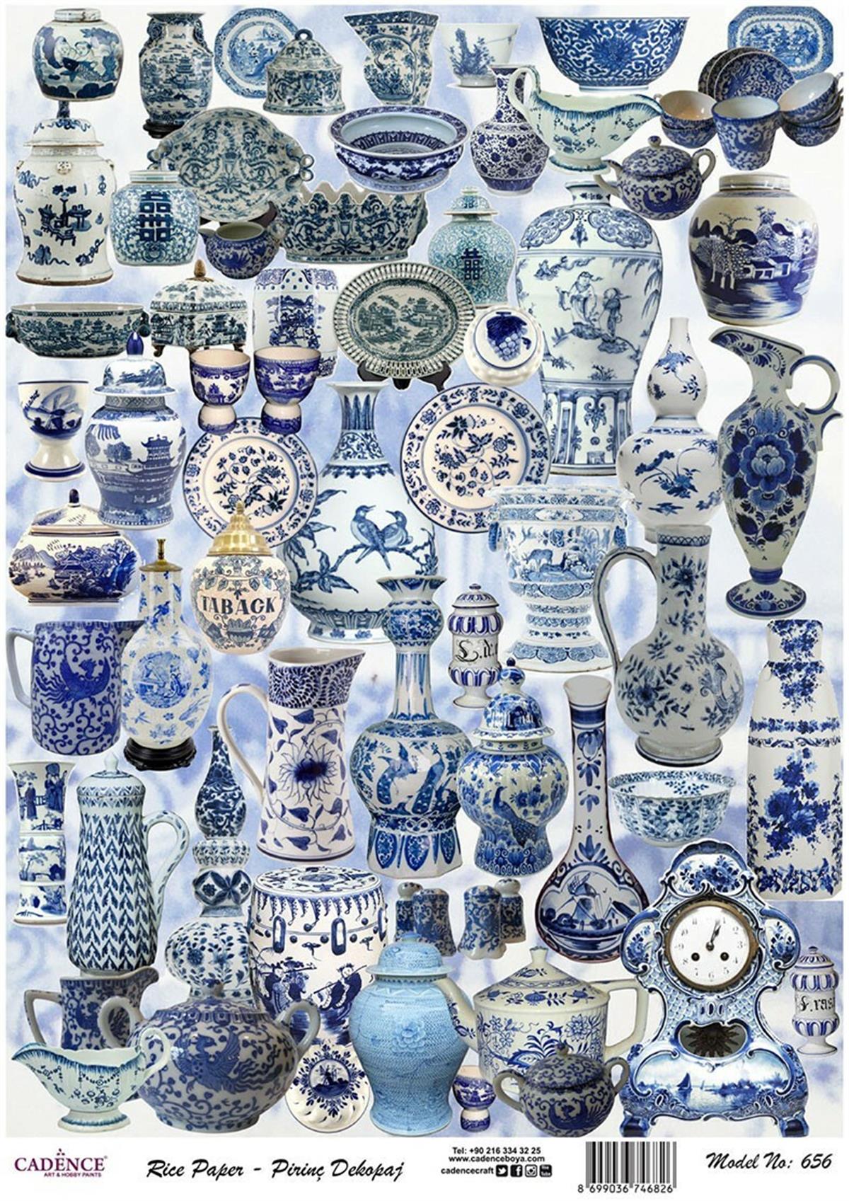 Рисовая бумага Cadence, модель 656, 30x42