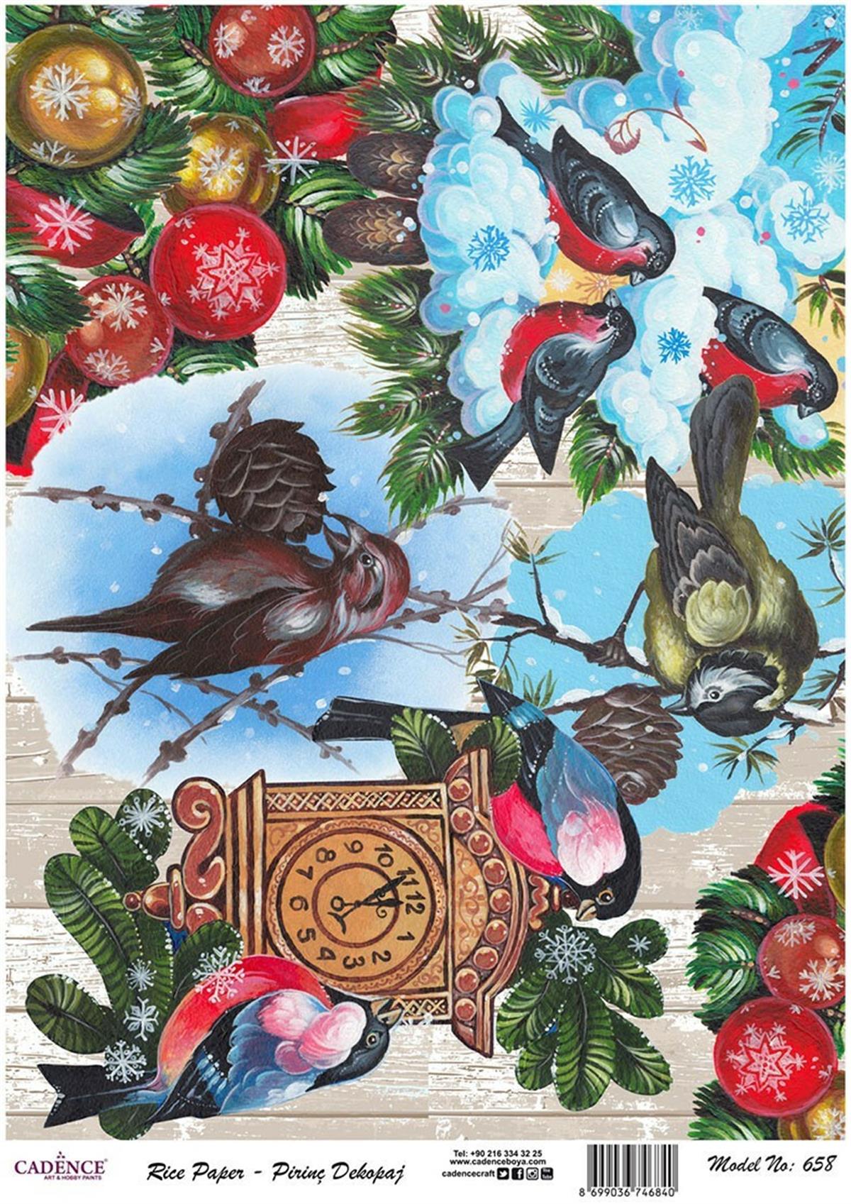 إيقاع ورق الأرز موديل 658 30x42