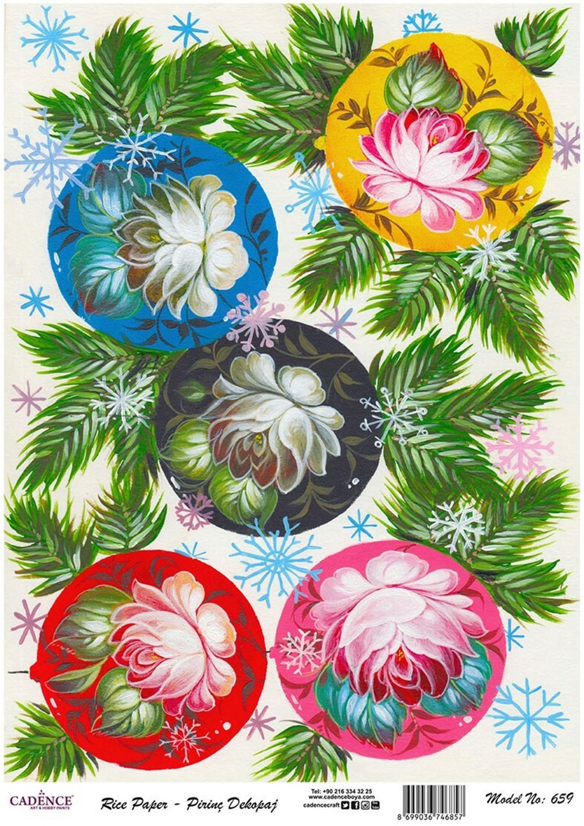 إيقاع ورق الأرز موديل 659 30x42