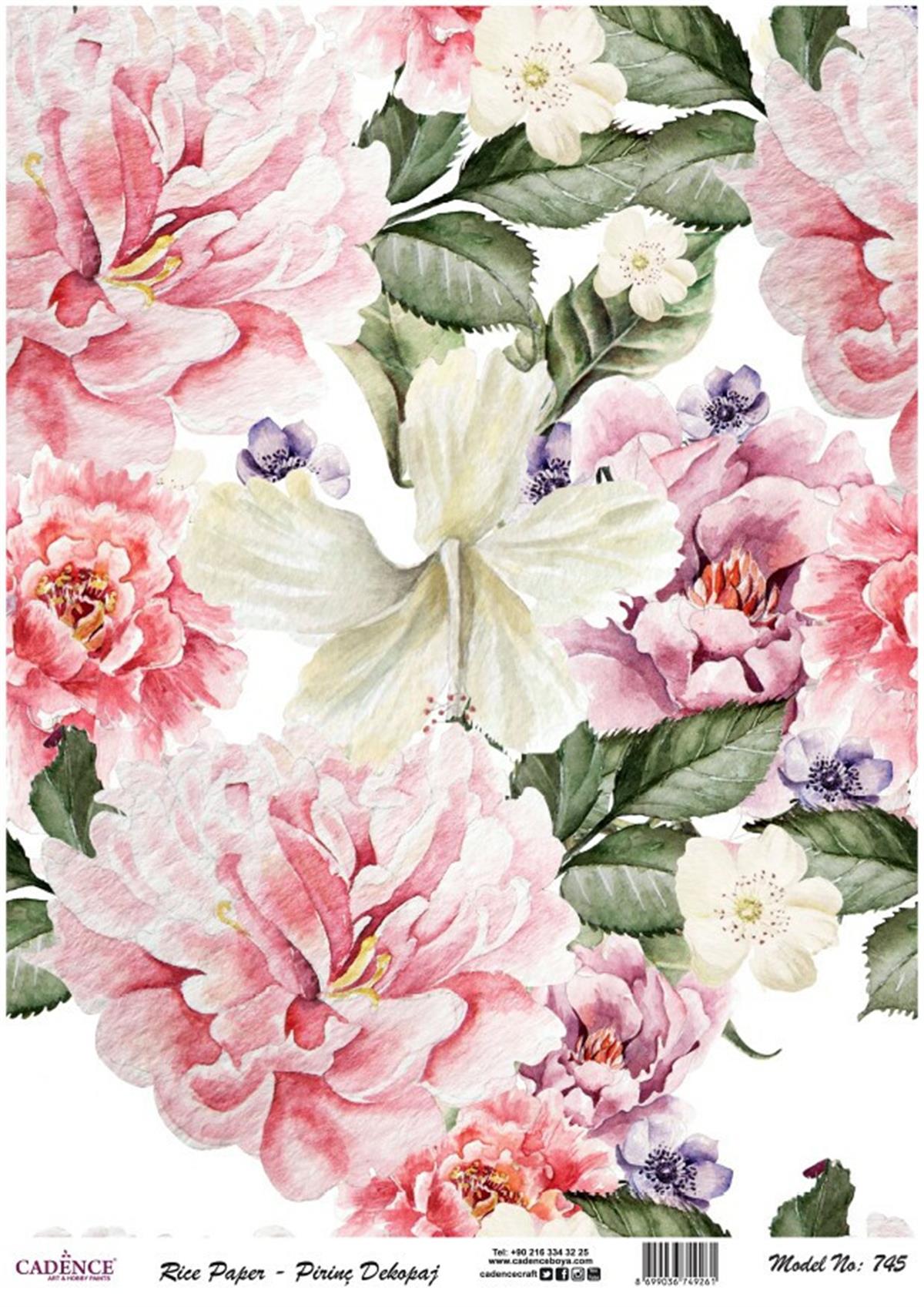 إيقاع ورق الأرز السلسلة الحديثة موديل 745 30x42