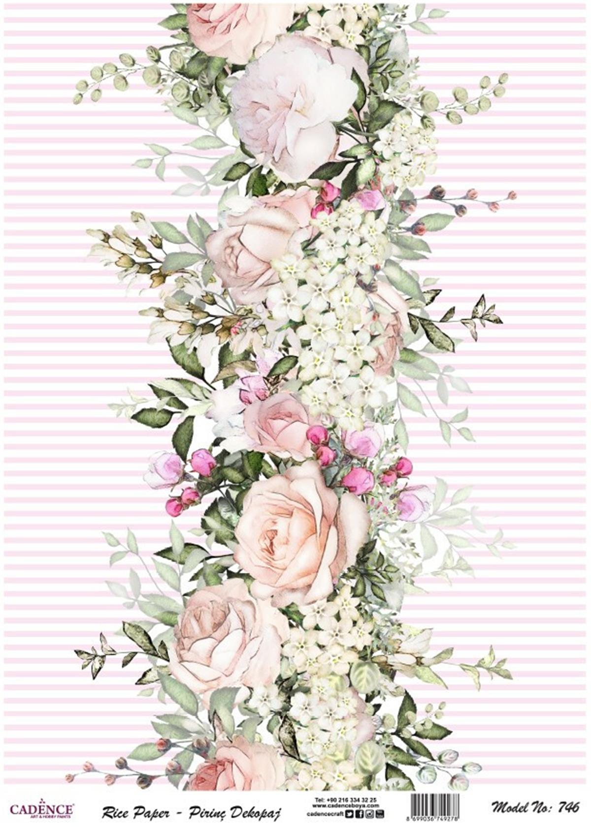 Рисовая бумага Cadence Modern Series, модель 746, 30x42