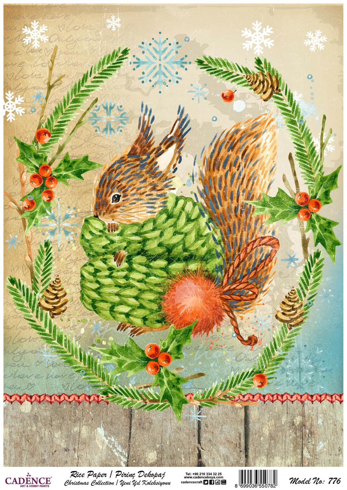 نموذج مجموعة ورق الأرز للسنة الجديدة 776 30x42