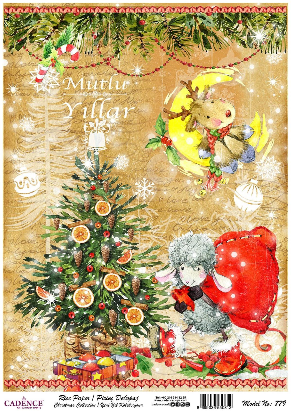 Cadence Rice Paper New Year Collection Model 779 30x42