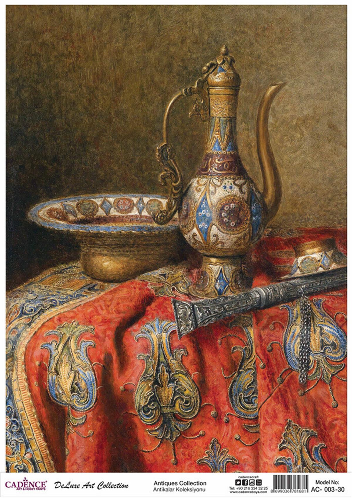 Cadence Antiques Латунная коллекция декупажа Ac 03 60x84см