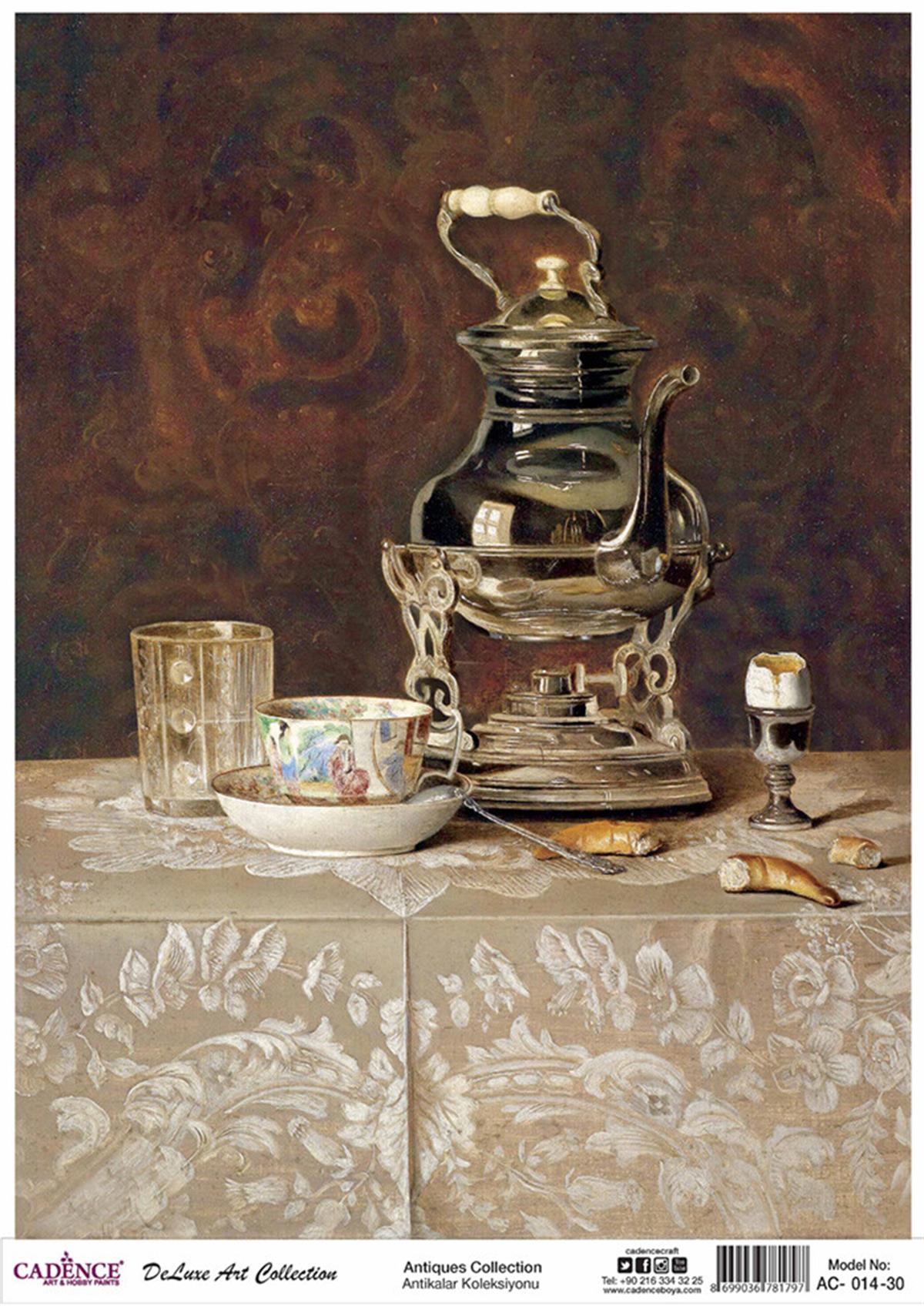 Cadence Antiques, латунь, коллекция декупажа, Ac 14, 30x42 см