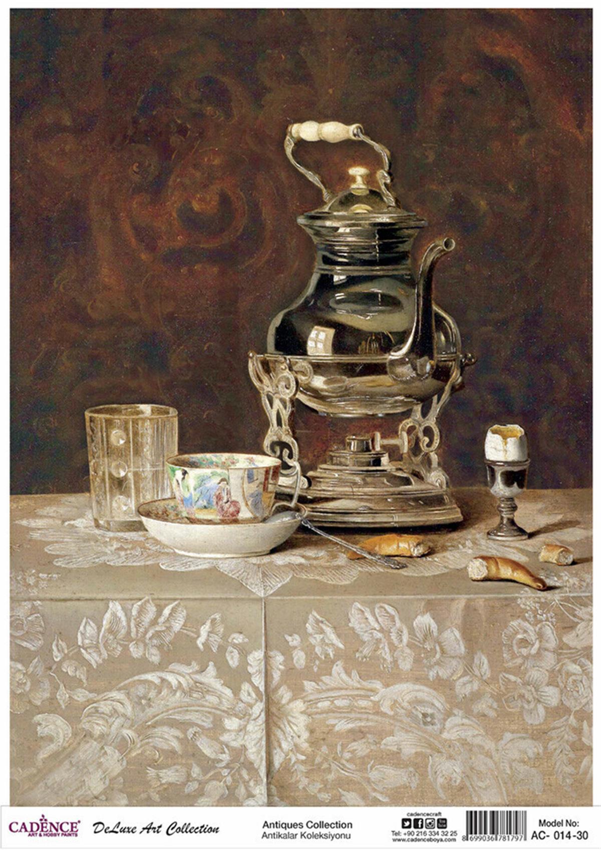 Cadence Antiques, латунь, коллекция декупажа, Ac 14, 90x125см