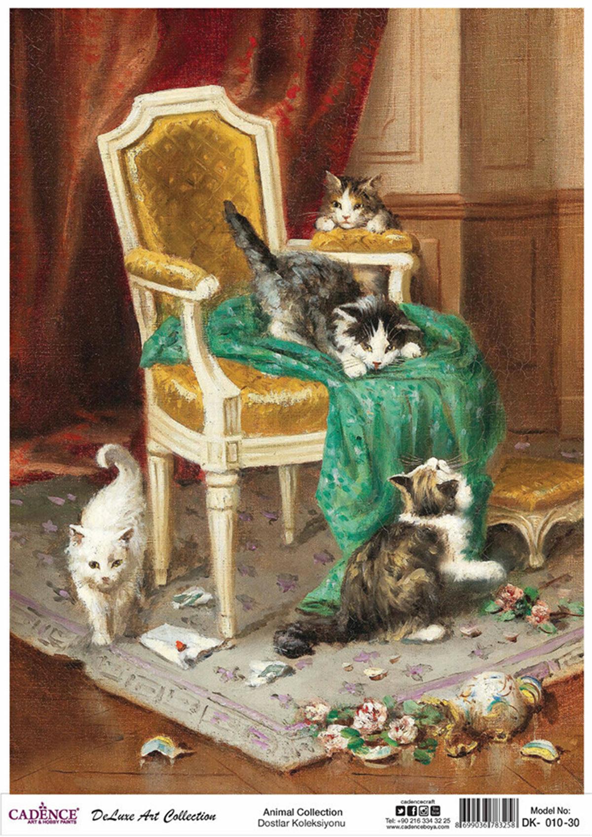 Cadence Dostlar Латунь Коллекция Декупаж Dk 10 90x125см