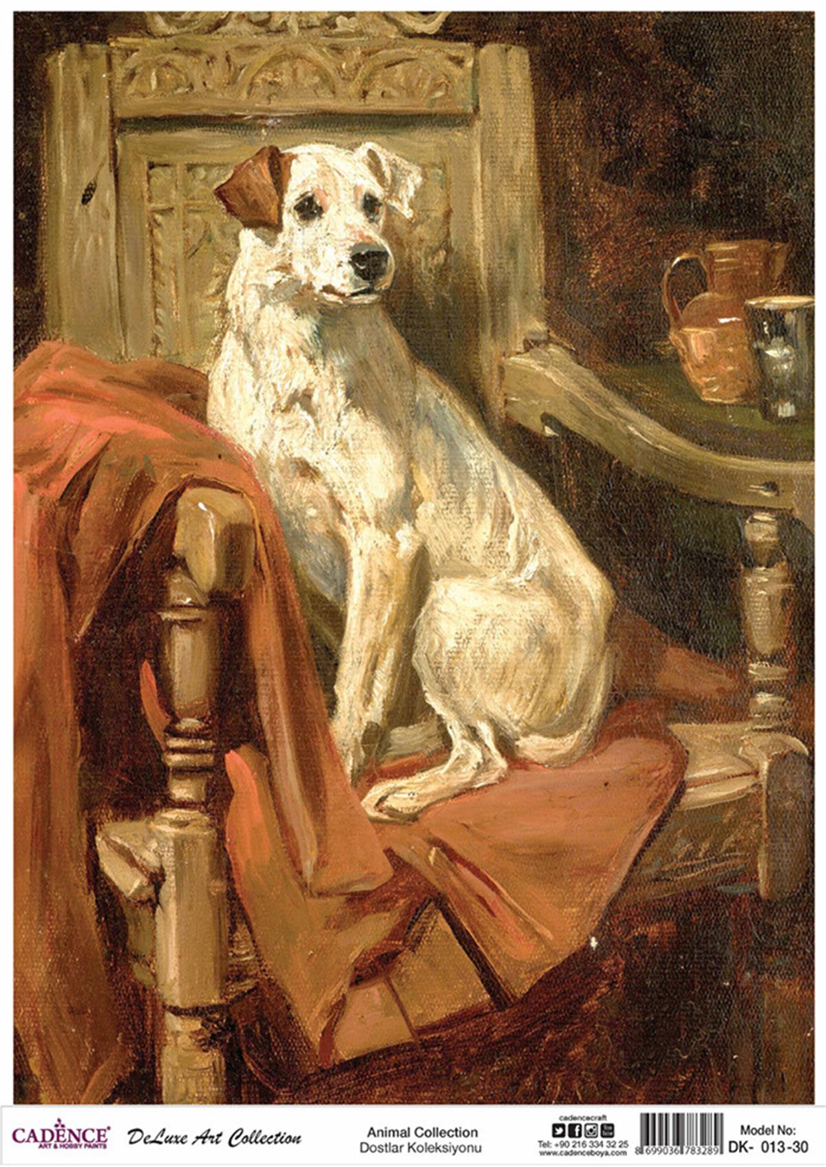 Коллекция Cadence Dostlar из цельной латуни для декупажа, Dk 13, 30x42 см