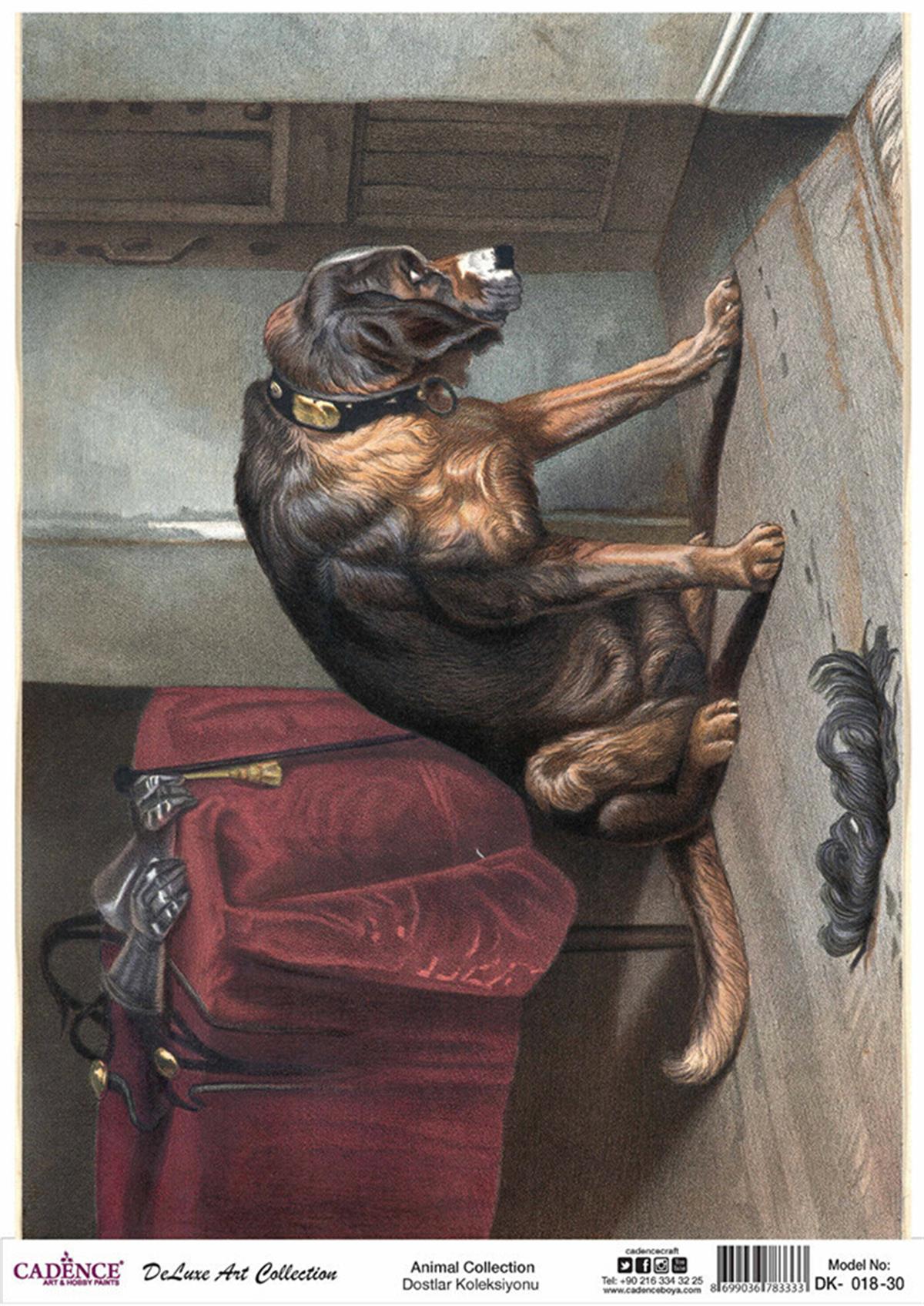 مجموعة ديكوباج نحاسية Cadence Dostlar Dk 18 90x125 سم