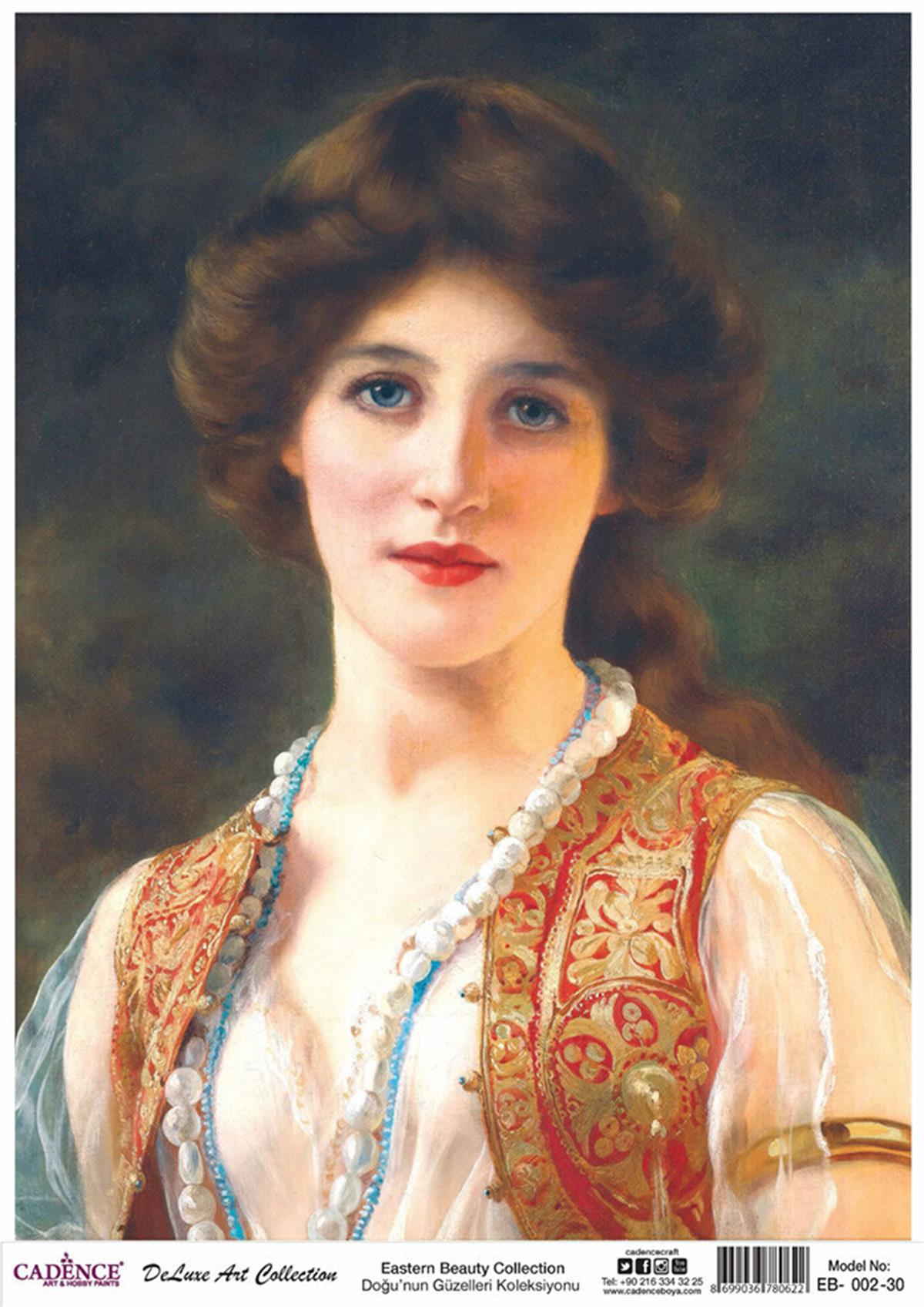 Cadence Beauties of the East Коллекция латуни для декупажа Eb 02 60x84см