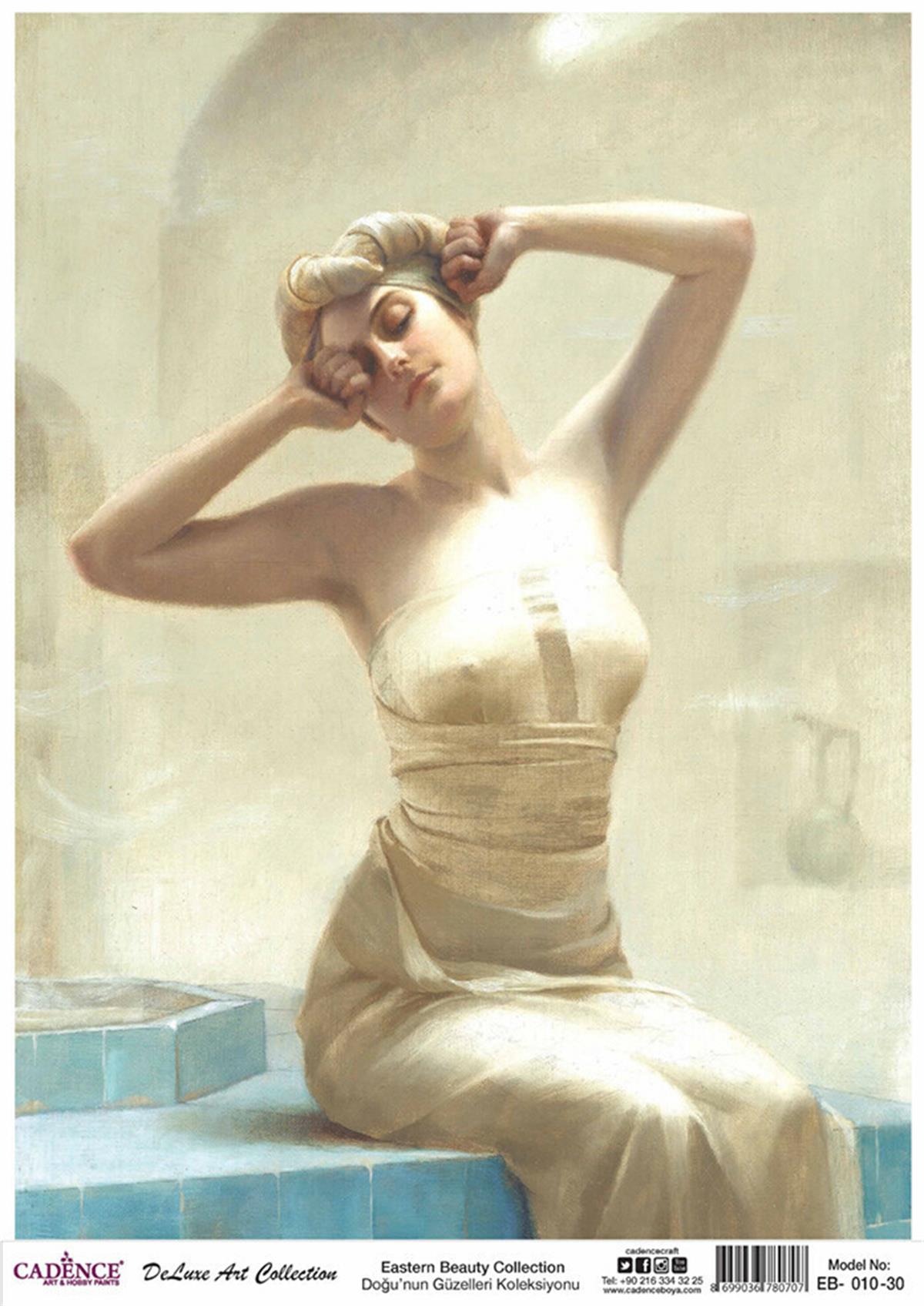 Cadence Beauties of the East Коллекция латунных декупажей Eb 10 60x84см