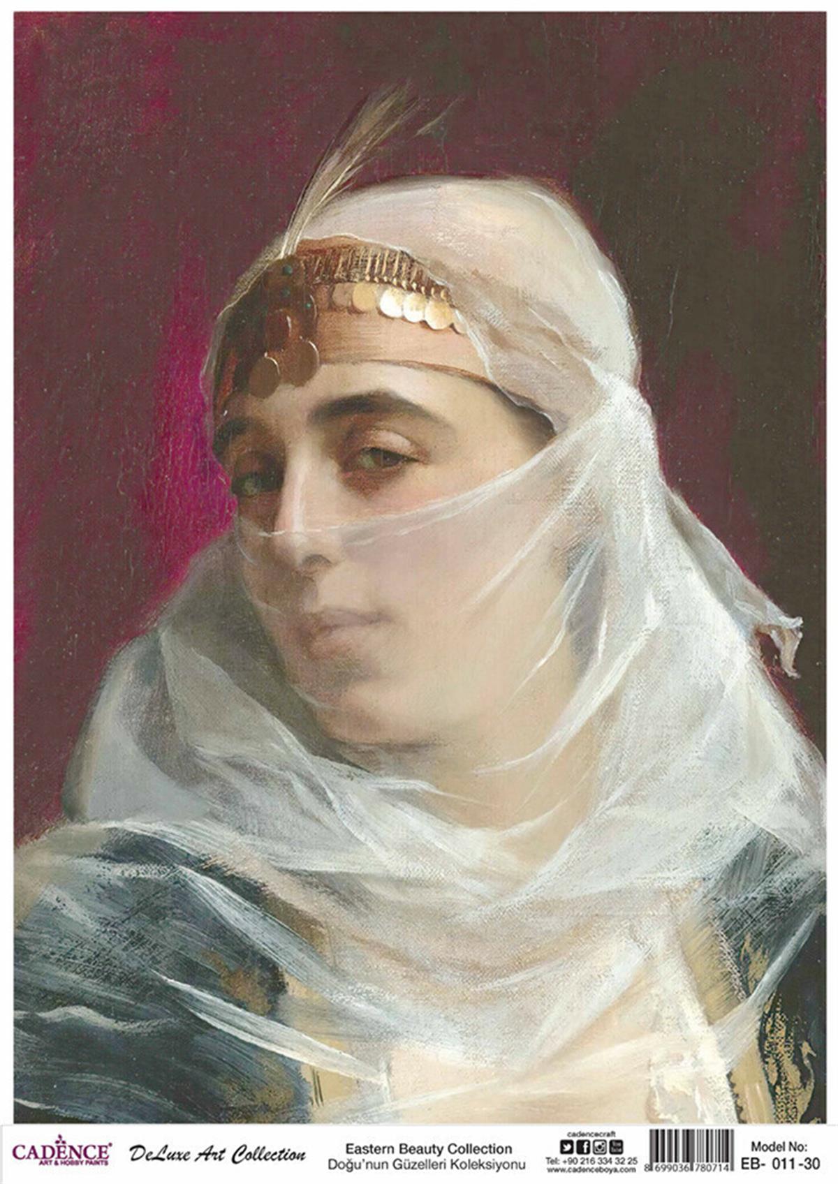 Cadence Beauties of the East Коллекция латуни для декупажа Eb 11 60x84см